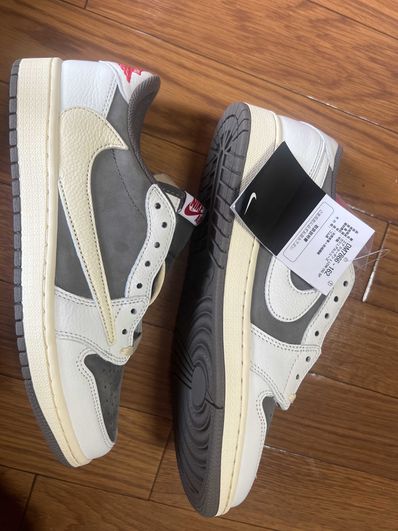 Travis Scott × Nike Air Jordan 1 Low OG SP "Reverse Mocha/Sail and Ridgerock"