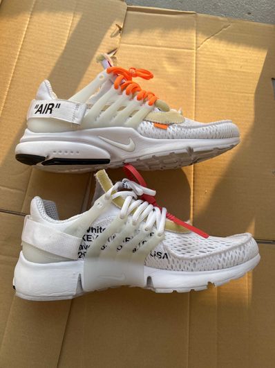 Off-White × Nike Air Presto "White/Black/Cone"