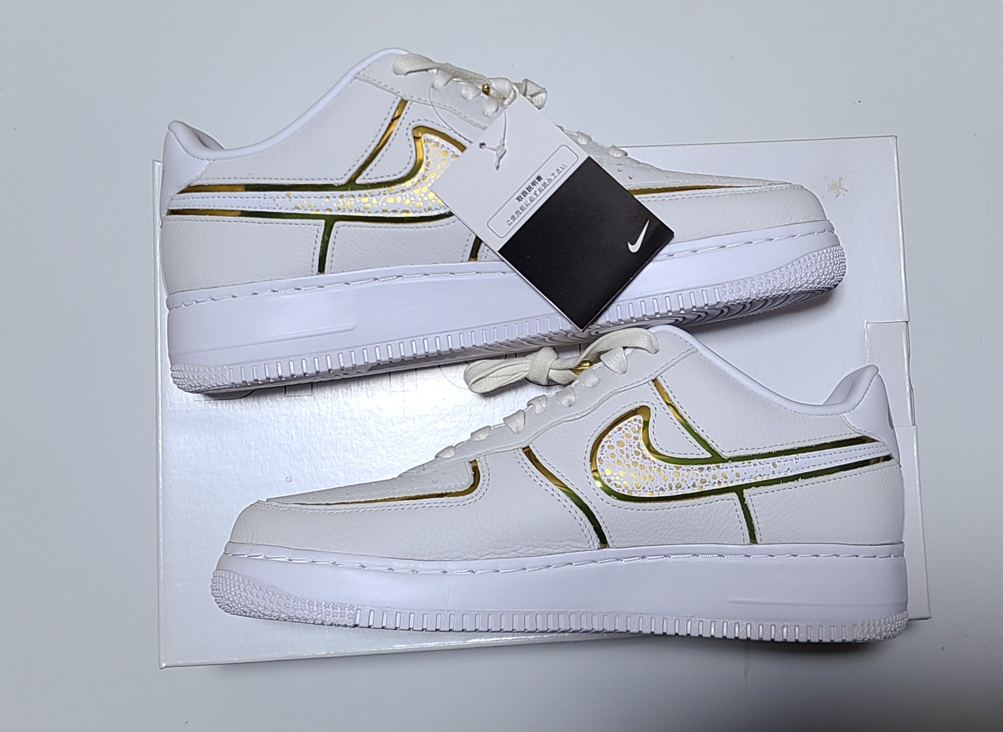 NIKE air force1 CR7 28cm クリスチャン・ロナウド モデル C・ロナウドモデル ナイキ エアフォース1 CR7 Golden Patchwork 登場