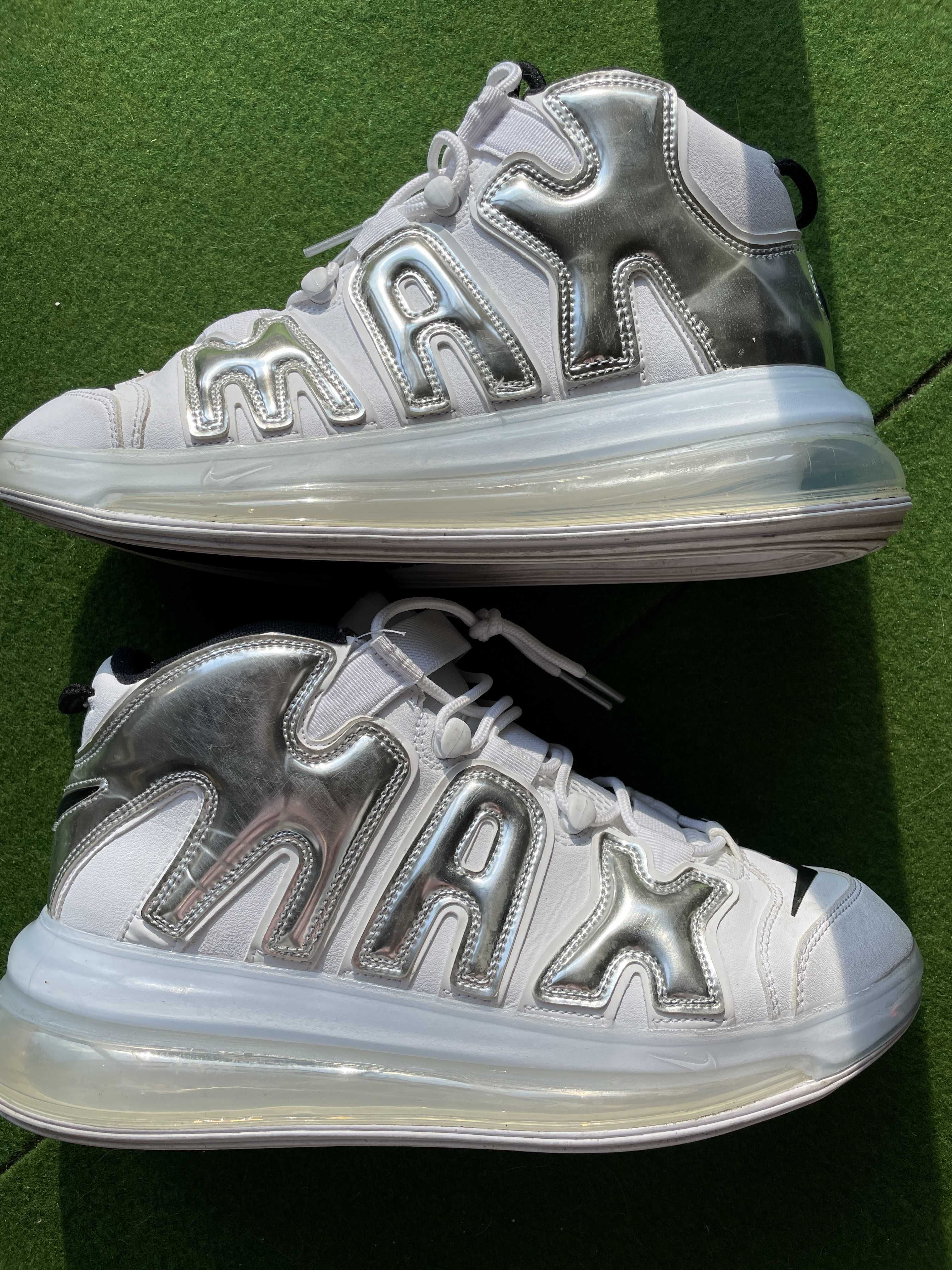 NIKE AIR MORE UPTEMPO 720 CHROME