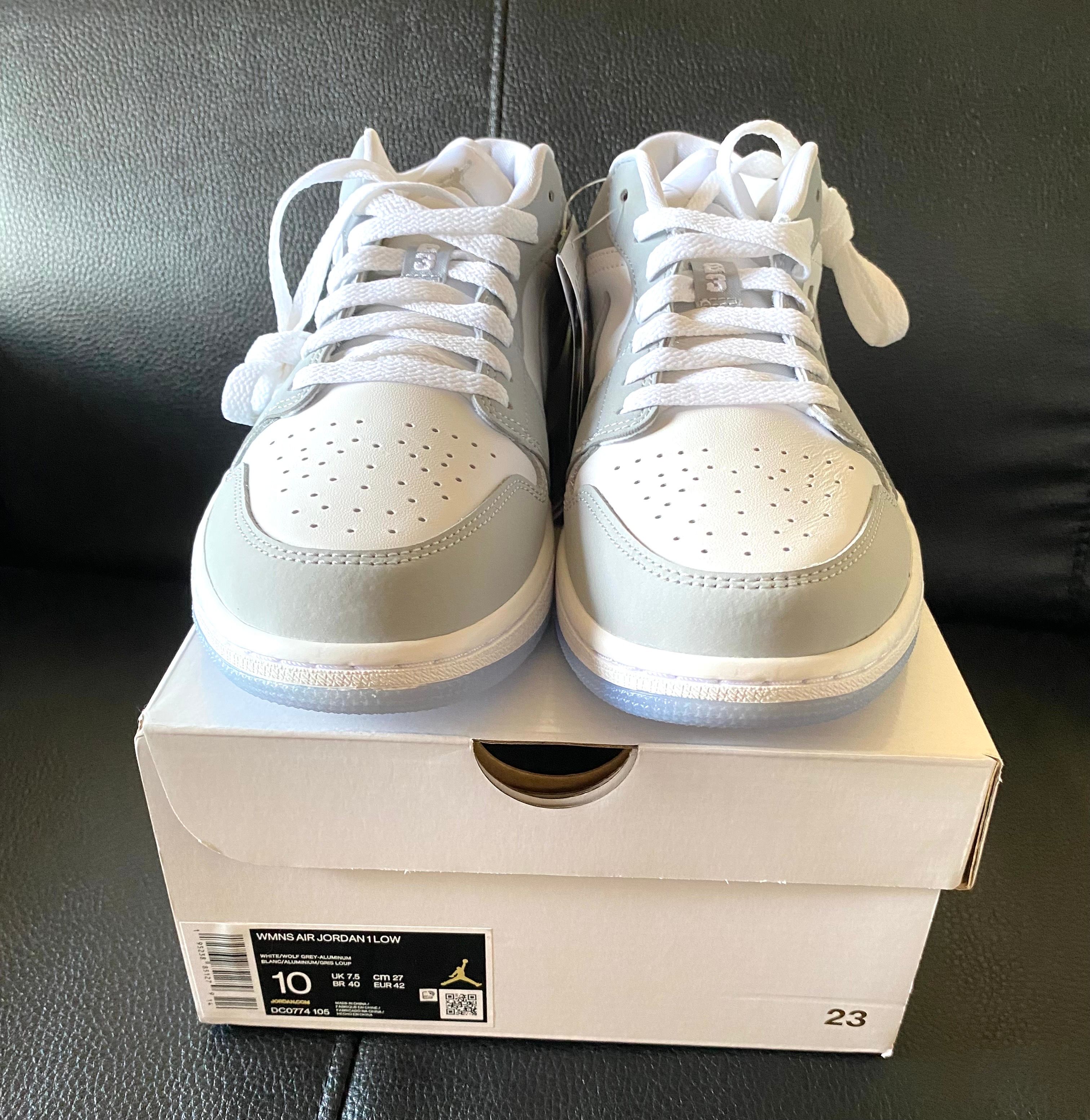 Nike Women's Air Jordan 1 Low "Wolf Grey"