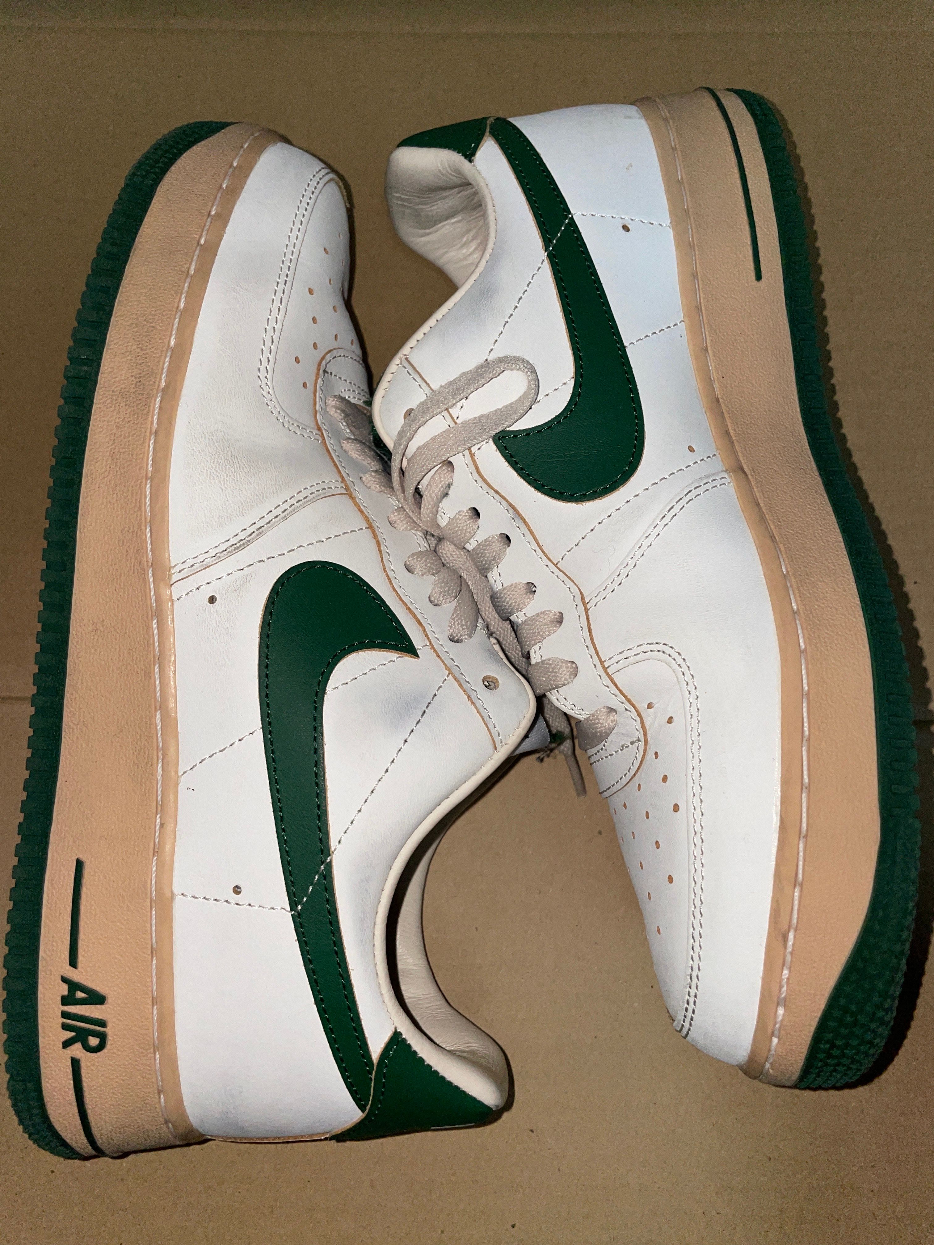 Nike Women's Air Force 1 Low "Green and Muslin"