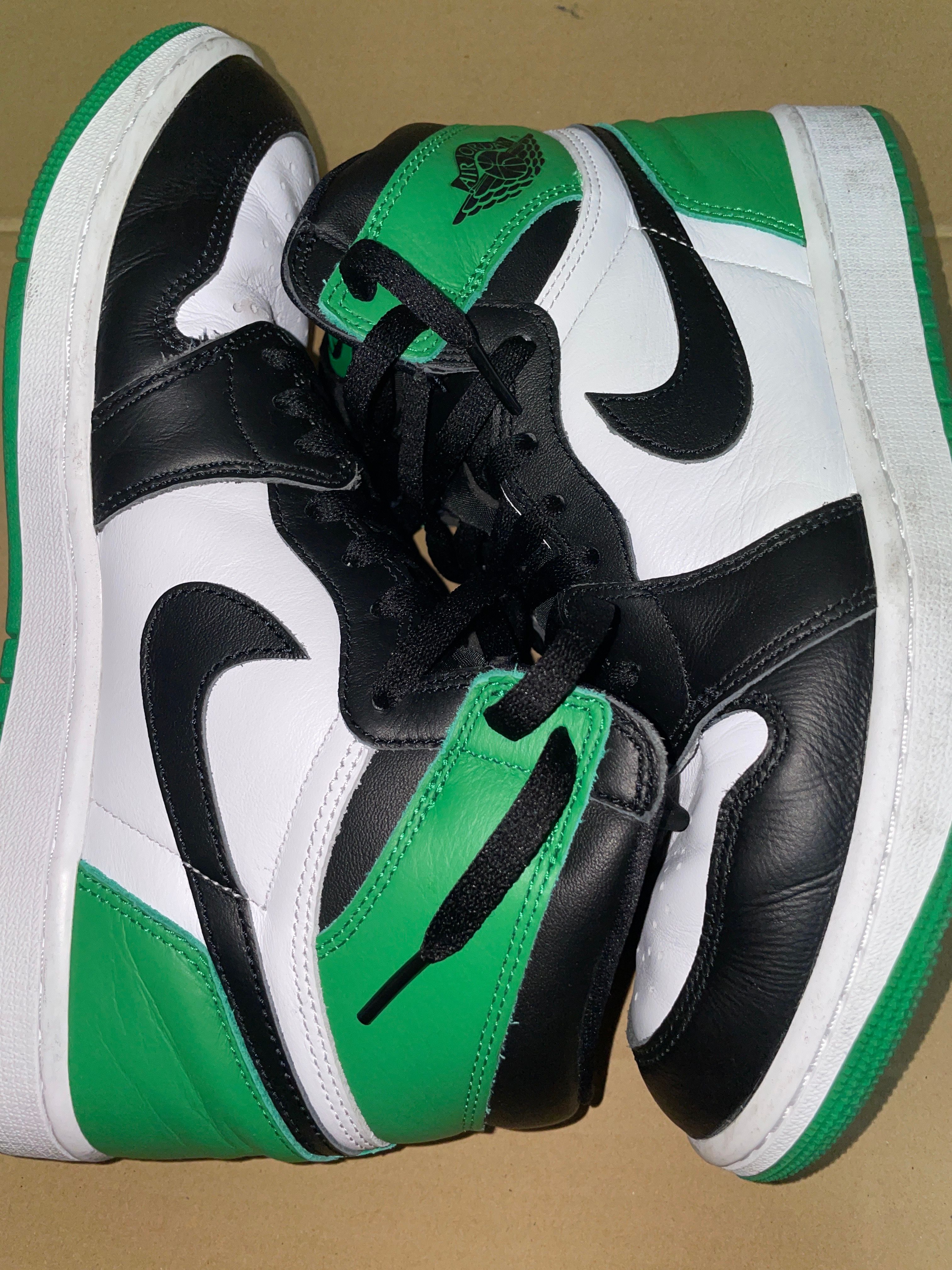 Nike Air Jordan 1 Retro High OG "Celtics/Black and Lucky Green" (2023)