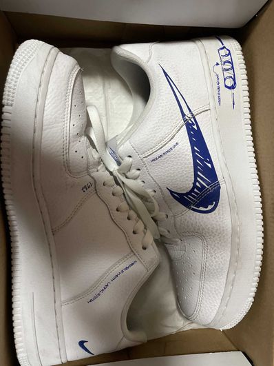 Nike Air Force 1 Low LV8 Utility "White/Blue"