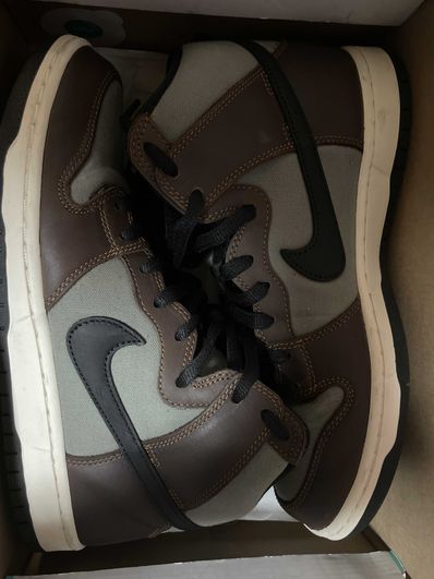 Nike SB Dunk High Pro "Baroque Brown/Black-Brun"