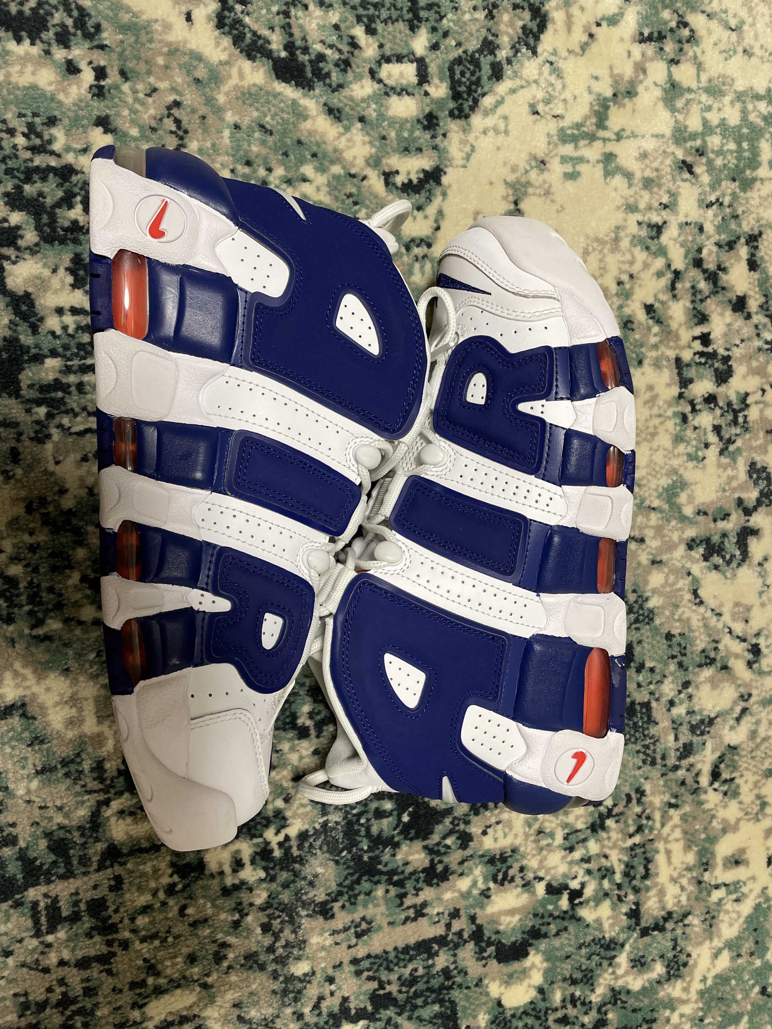 NIKE AIR MORE UPTEMPO 96 "WHITE/DEEP ROYAL BLUE"