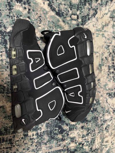 NIKE AIR MORE UPTEMPO "BLACK/WHITE"(2016)