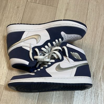 Nike Air Jordan 1 High OG CO.JP "White/Midnight Navy" (2020)(ブリーフケースなし)