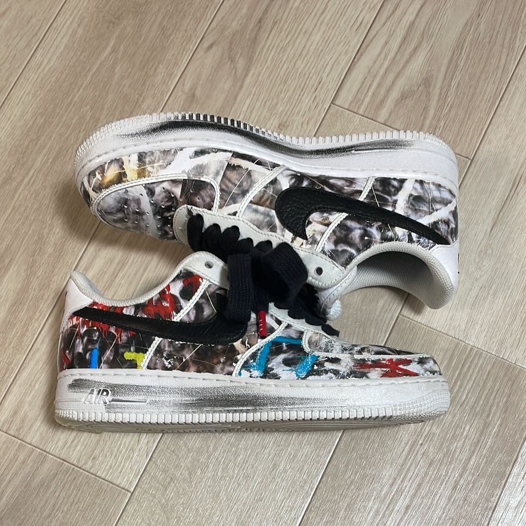 PEACEMINUSONE × Nike Air Force 1 Low "Para-noise/White/Black" / G-DRAGON