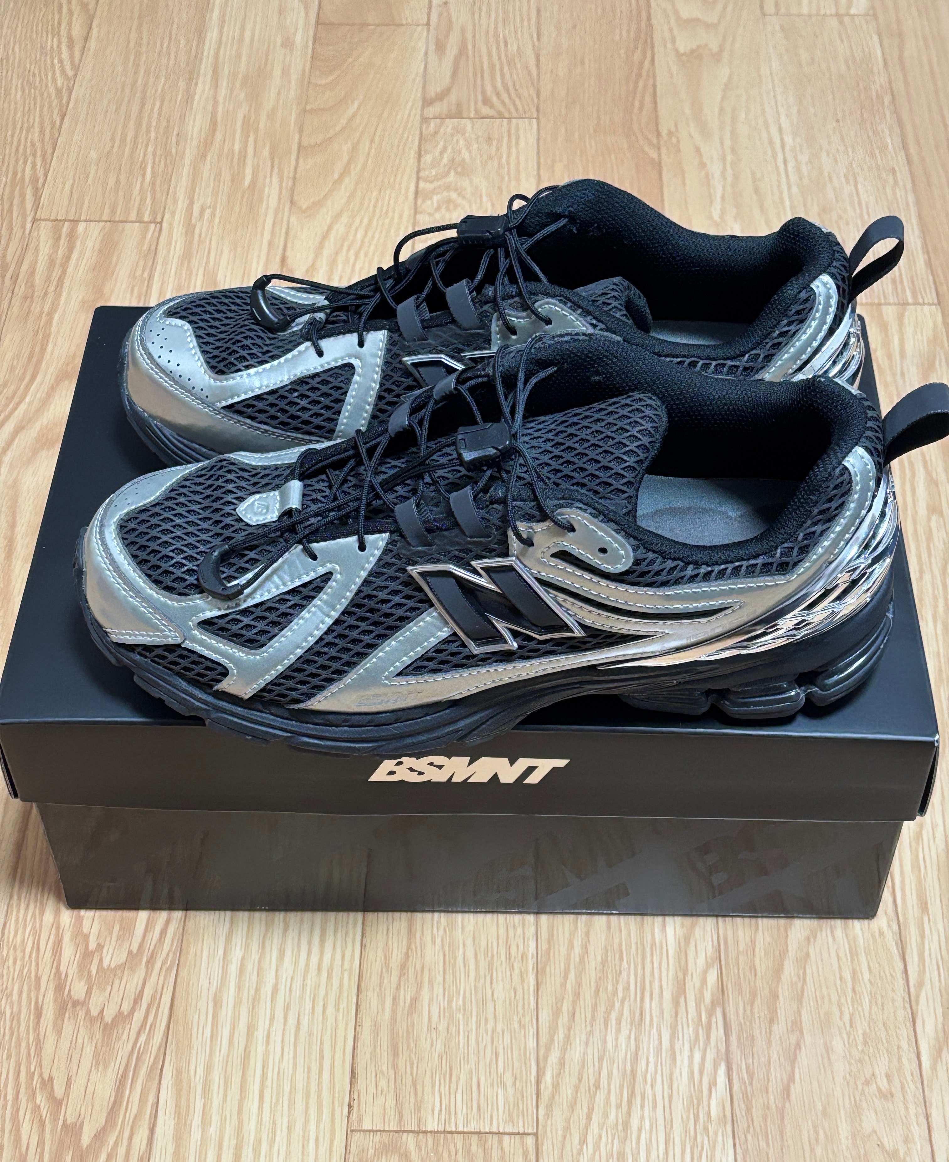 The Basement × New Balance 1906R "Black/Silver"