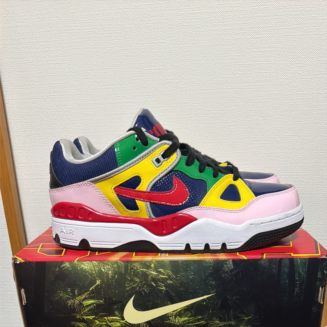 ニゴー × ナイキ エアフォース3 ロー SP "ネイビー" (ヒールロゴ "OGIN")