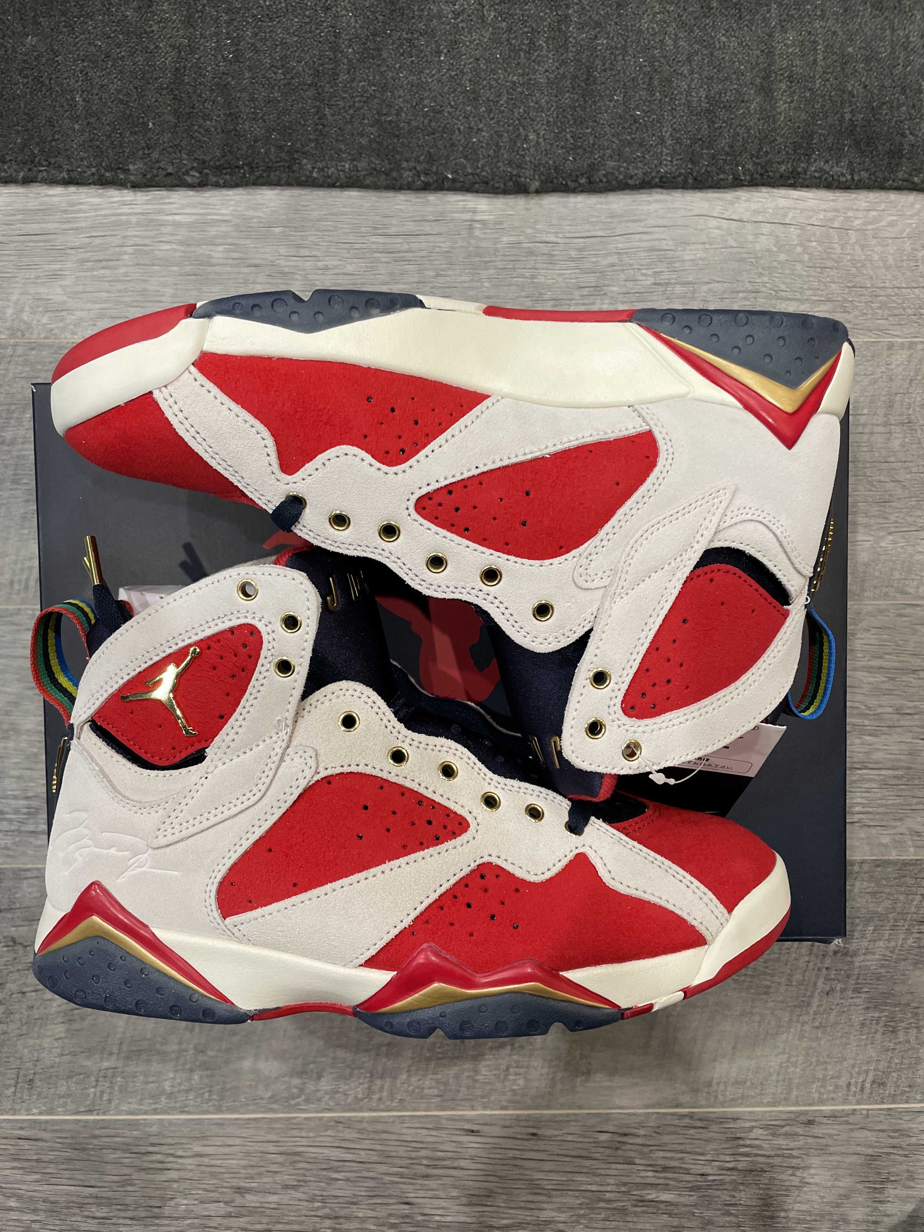 Trophy Room × Nike Air Jordan 7 "True Red and Obsidian"