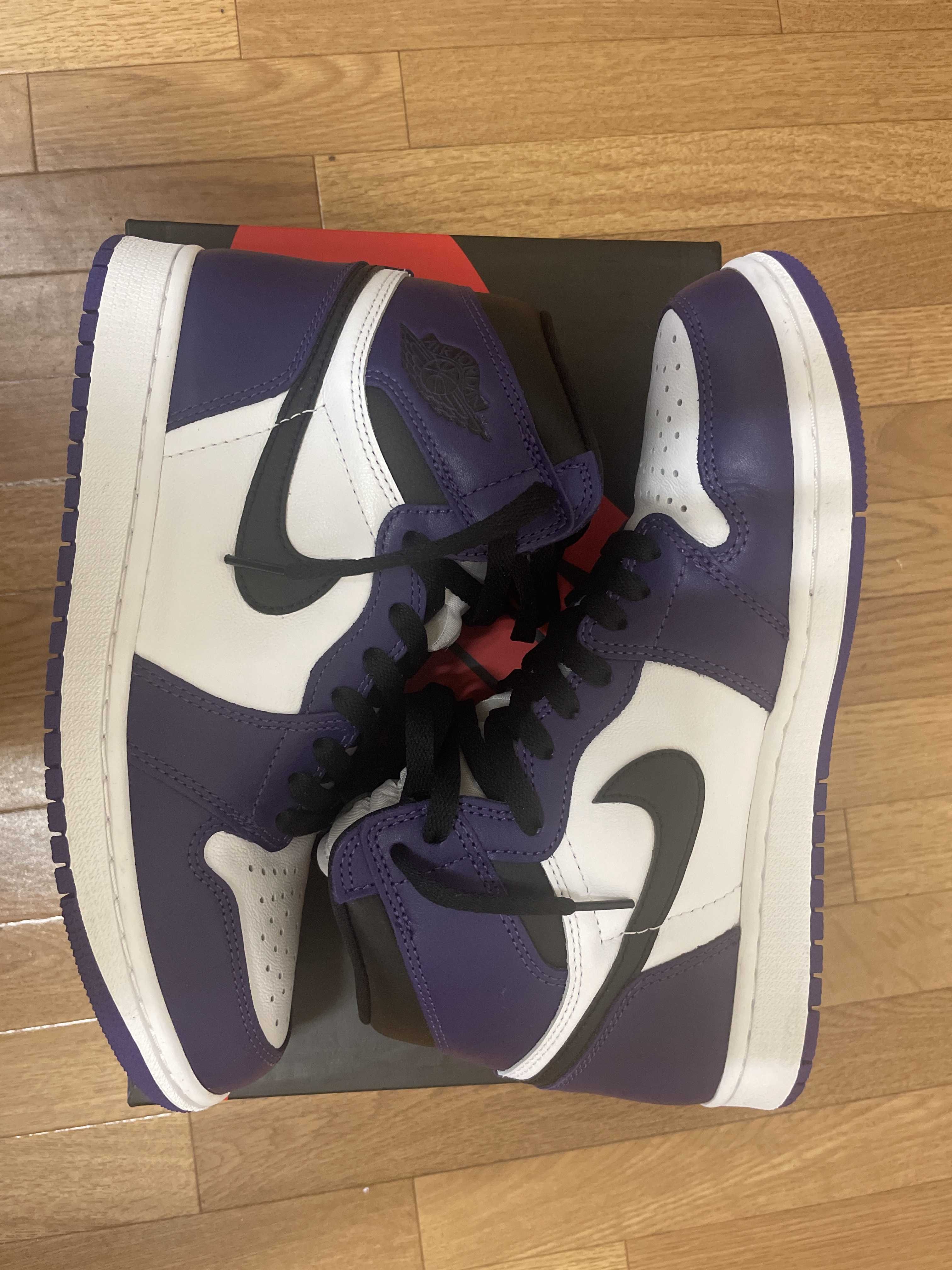 Nike Air Jordan 1 Retro High OG "Court Purple White/Black" (2020)   