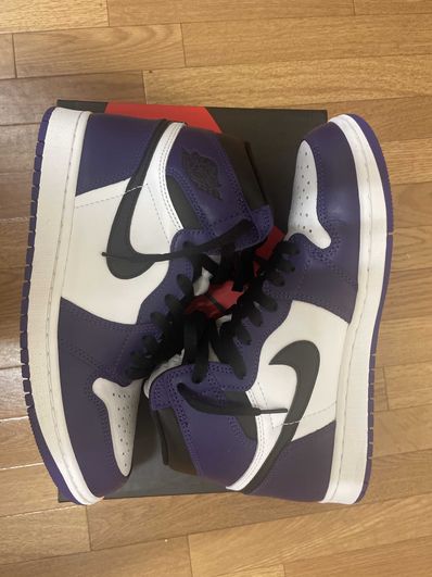 Nike Air Jordan 1 Retro High OG "Court Purple White/Black" (2020)