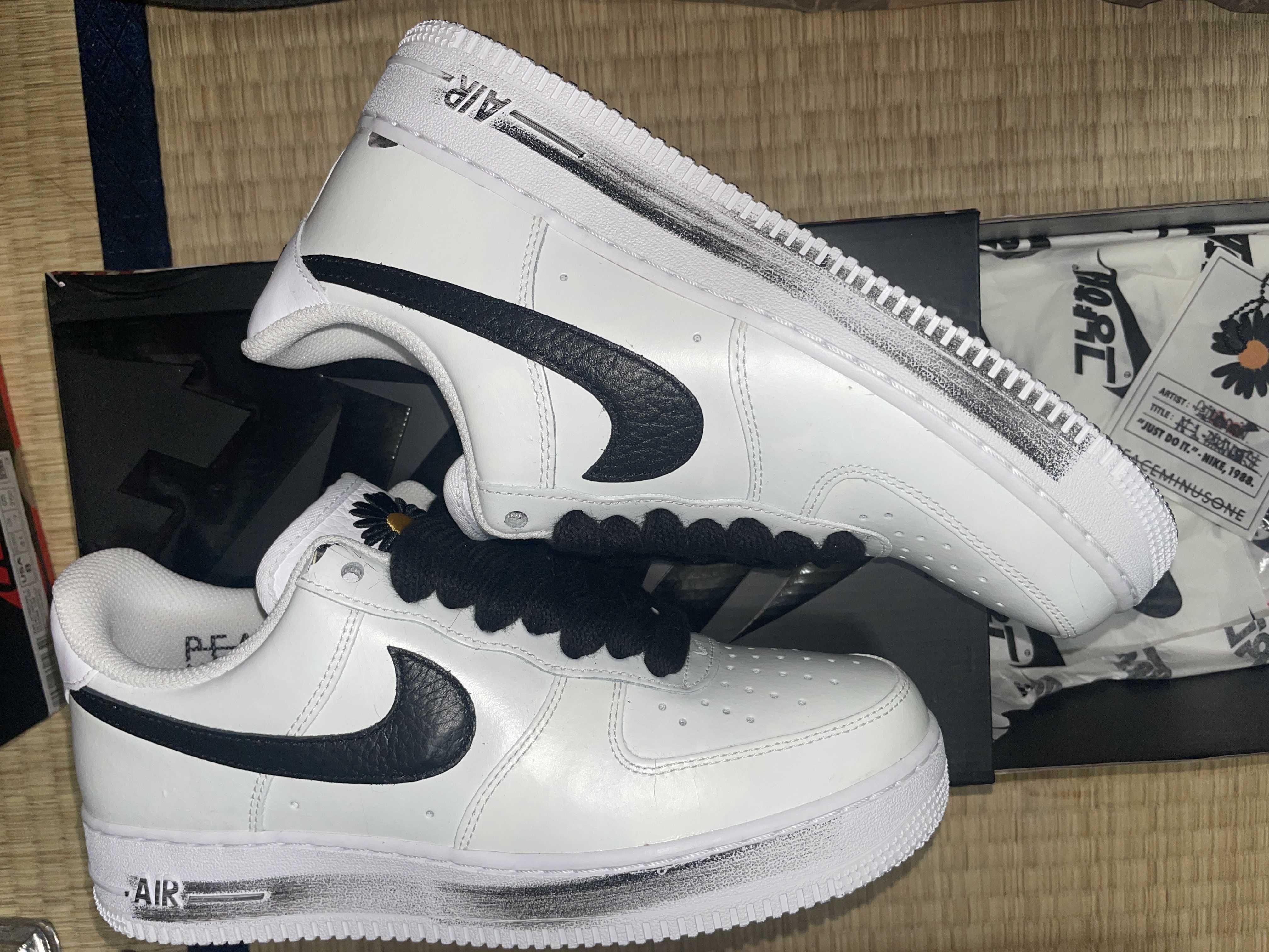 PEACEMINUSONE × Nike Air Force 1 Low "Para-noise/White/Black" / G-DRAGON