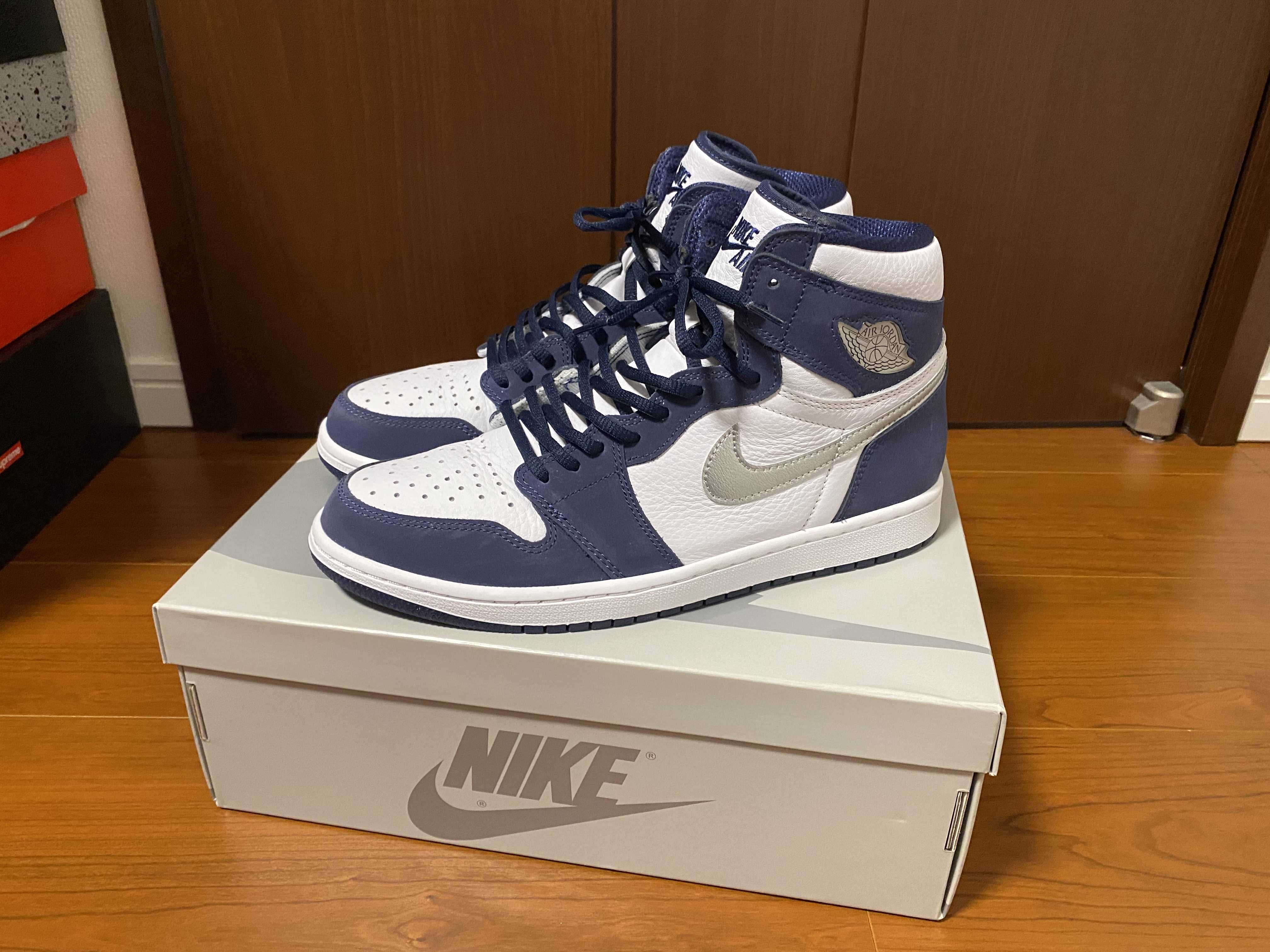 Nike Air Jordan 1 High OG CO.JP "White/Midnight Navy" (2020)(ブリーフケースなし)