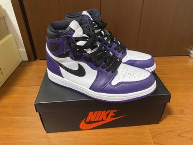 Nike Air Jordan 1 Retro High OG "Court Purple White/Black" (2020)