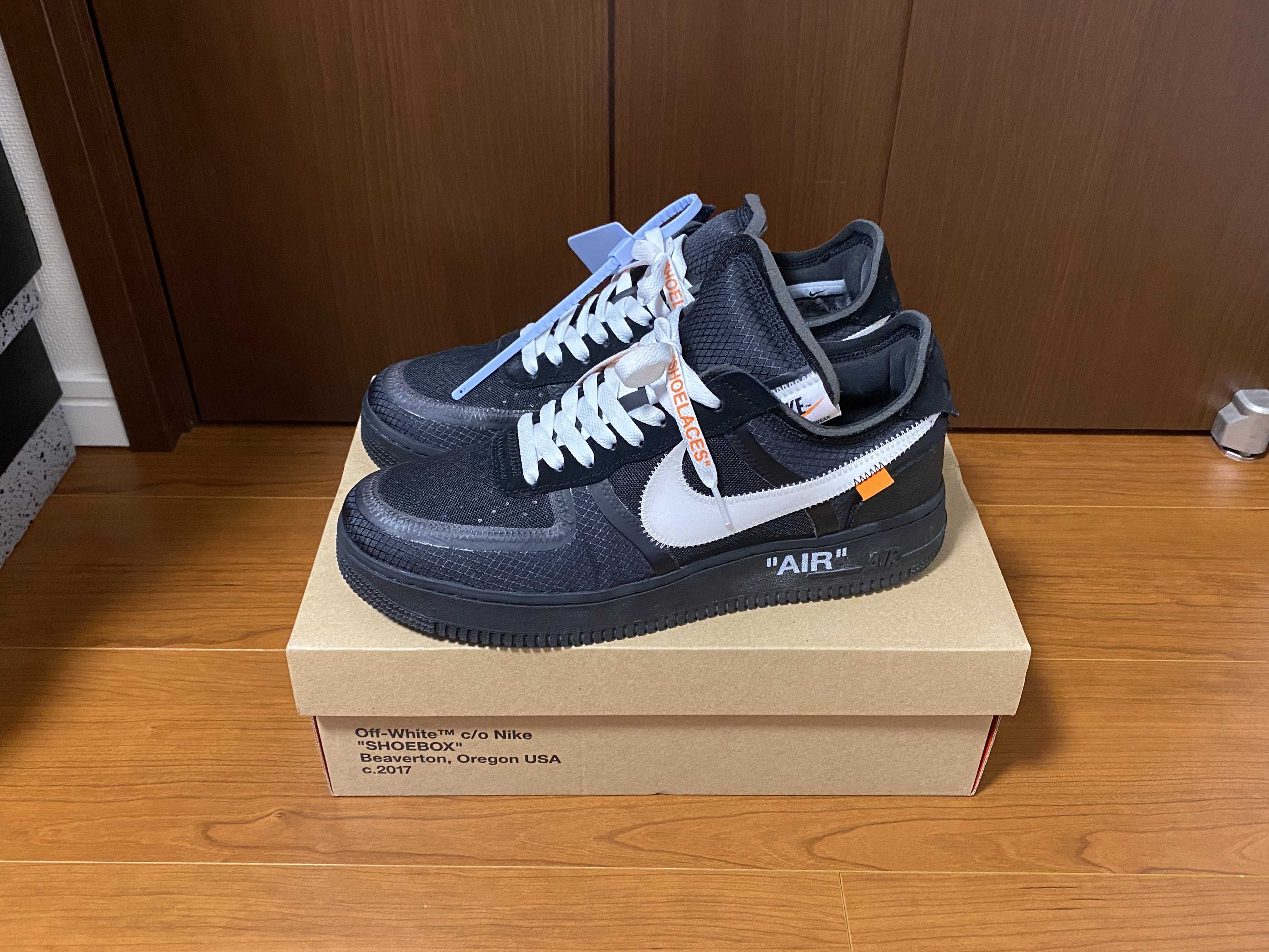 Off-White × Nike Air Force 1 Low "Black"