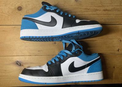 Nike Air Jordan 1 Low SE "Black/Laser Blue/White"