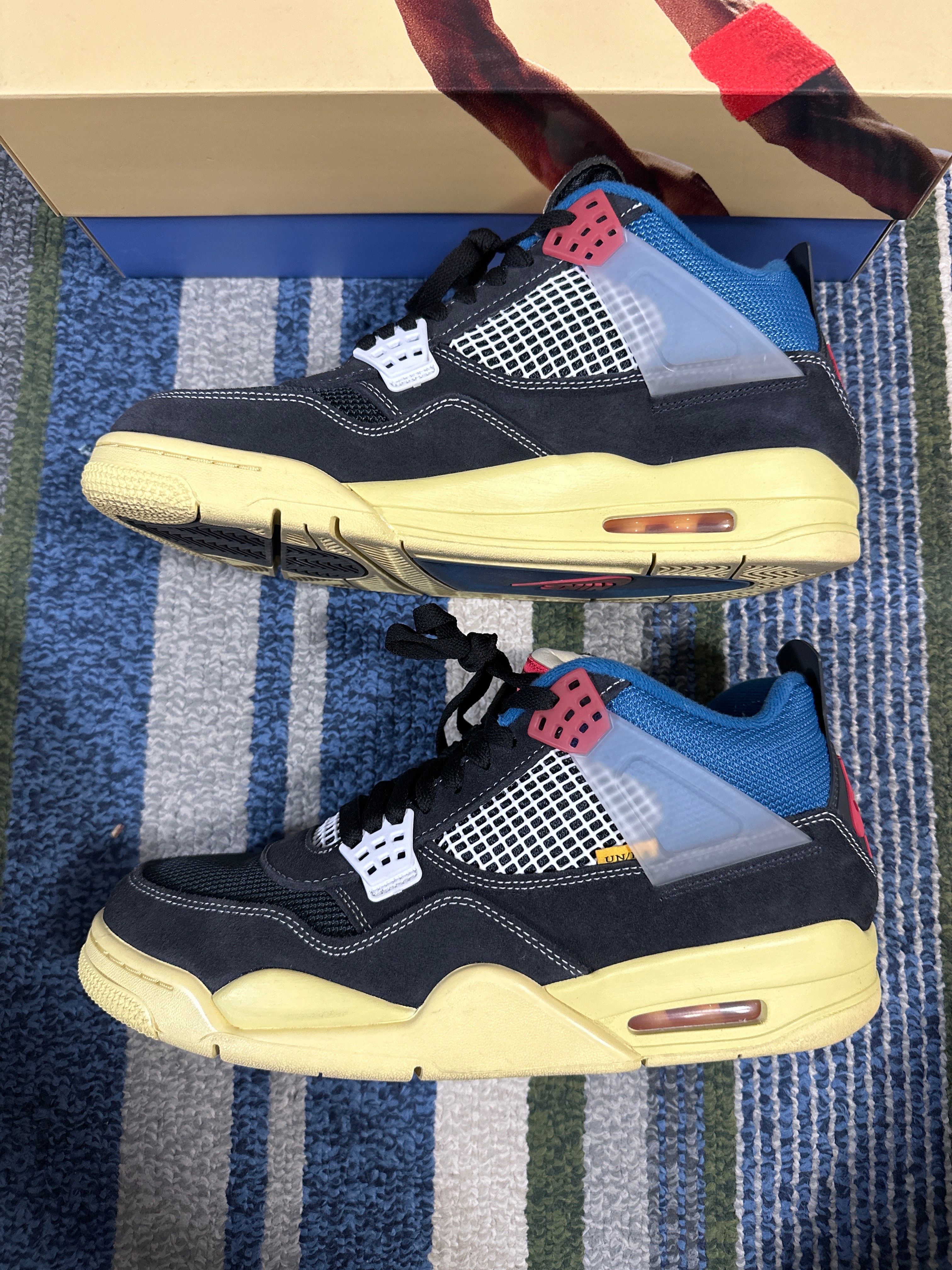 UNION × NIKE AIR JORDAN 4 "OFF NOIR"