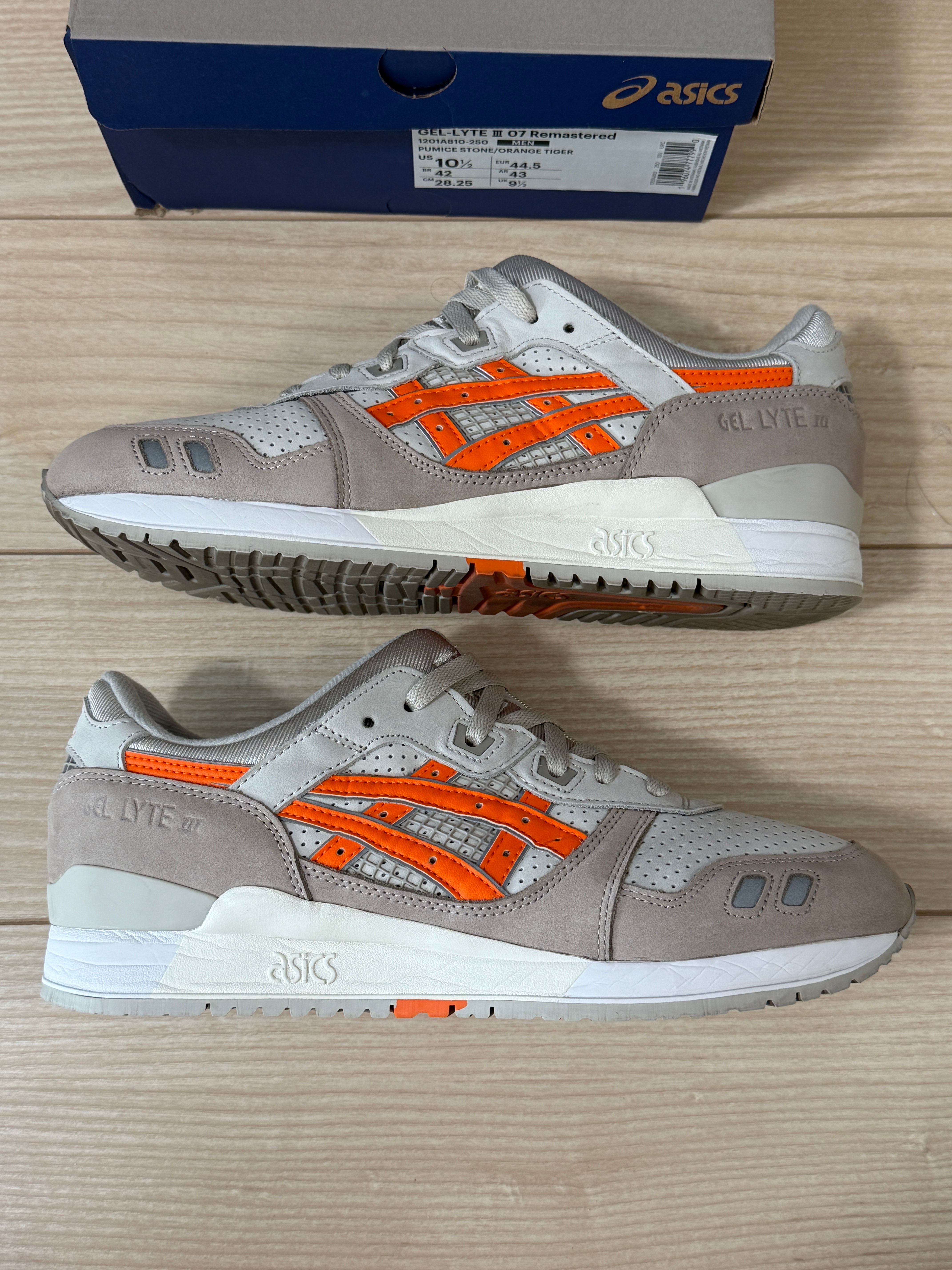 KITH × Asics Gel Lyte 3 Remastered "Super Orange"