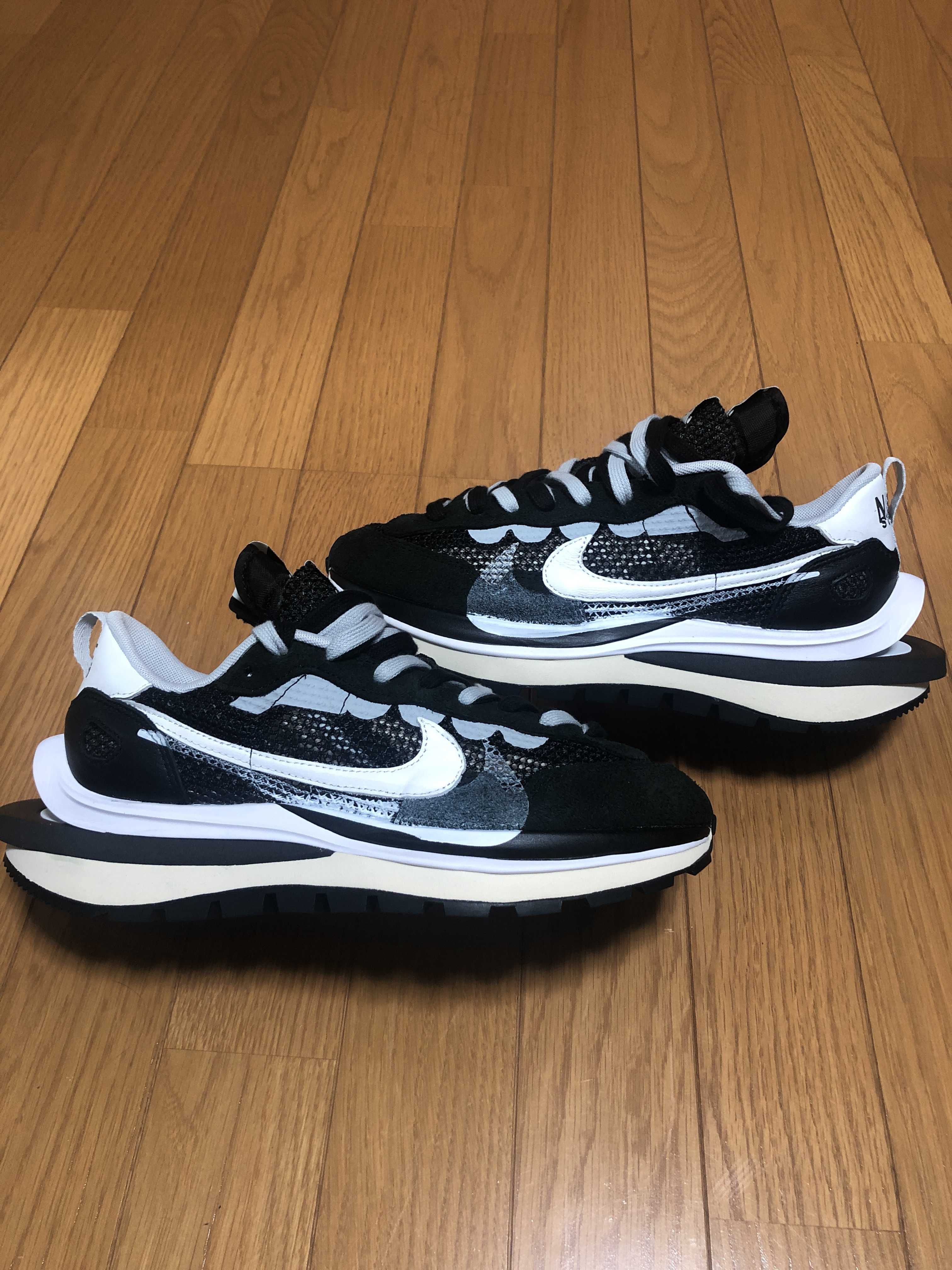 sacai × Nike Vapor Waffle "Black and White"