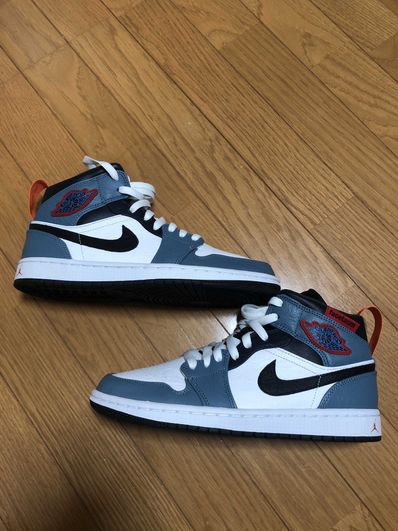 FACETASM × Nike Air Jordan 1 Mid "White/Navy"