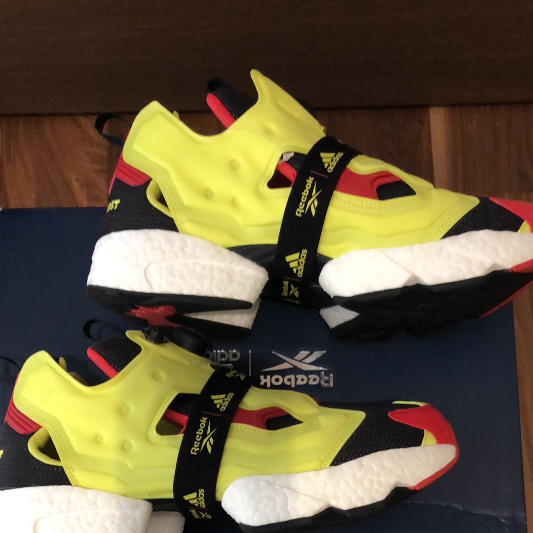 ADIDAS × REEBOK INSTAPUMP FURY BOOST OG "YELLOW/RED"