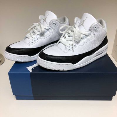 Fragment × Nike Air Jordan 3 "White/Black"