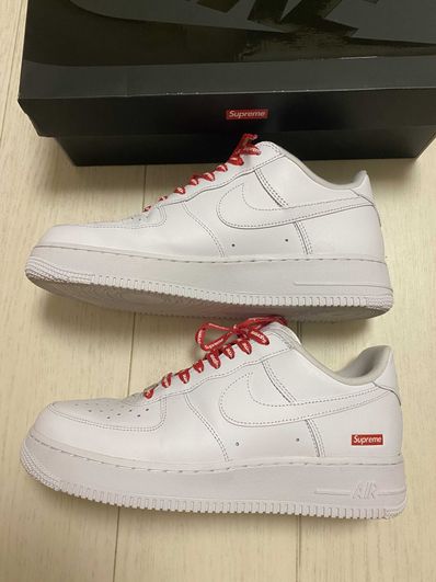 Supreme × Nike Air Force 1 Low "White"