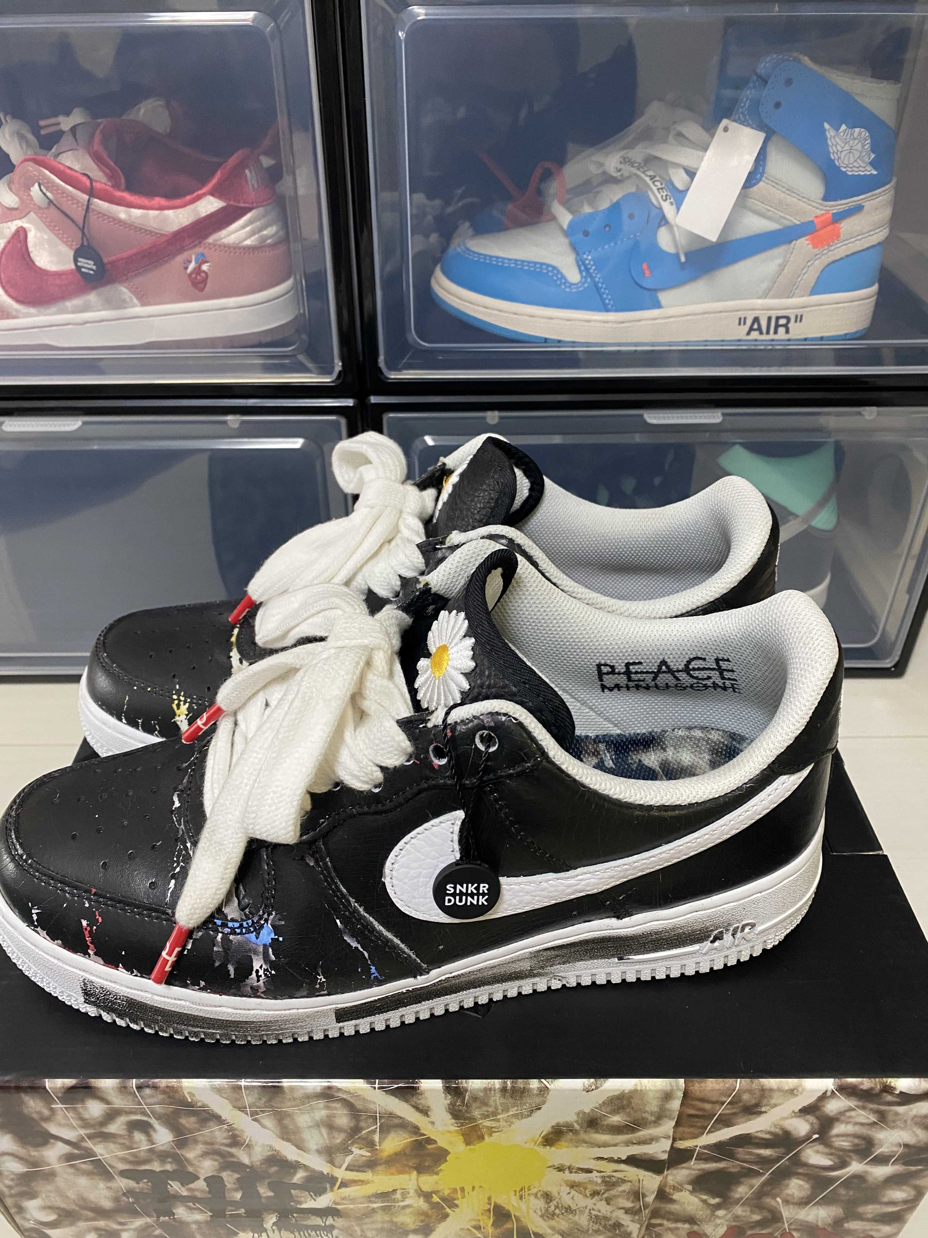 PEACEMINUSONE × Nike Air Force 1 Low Para Noise "Black" / G-DRAGON