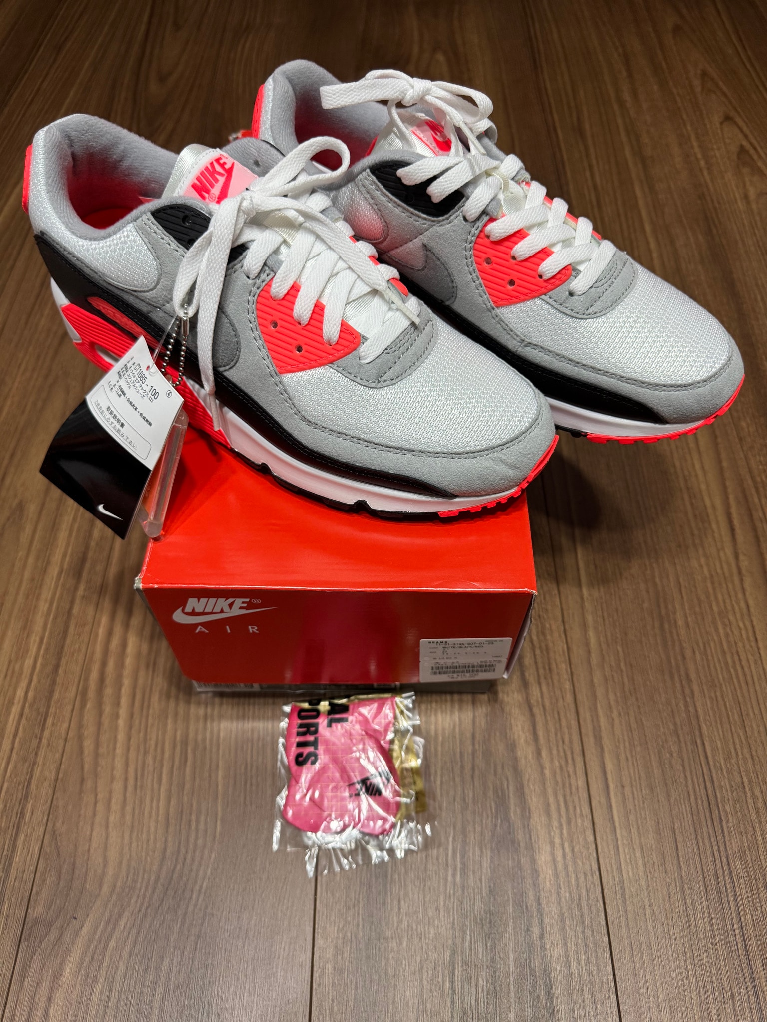 NIKE AIR MAX 90 OG "INFRARED"(2020)