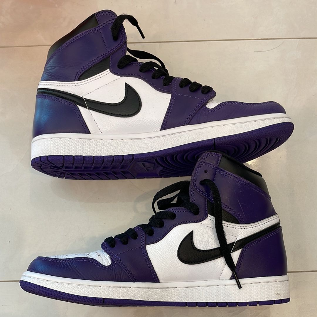 Nike Air Jordan 1 Retro High OG "Court Purple White/Black" (2020)