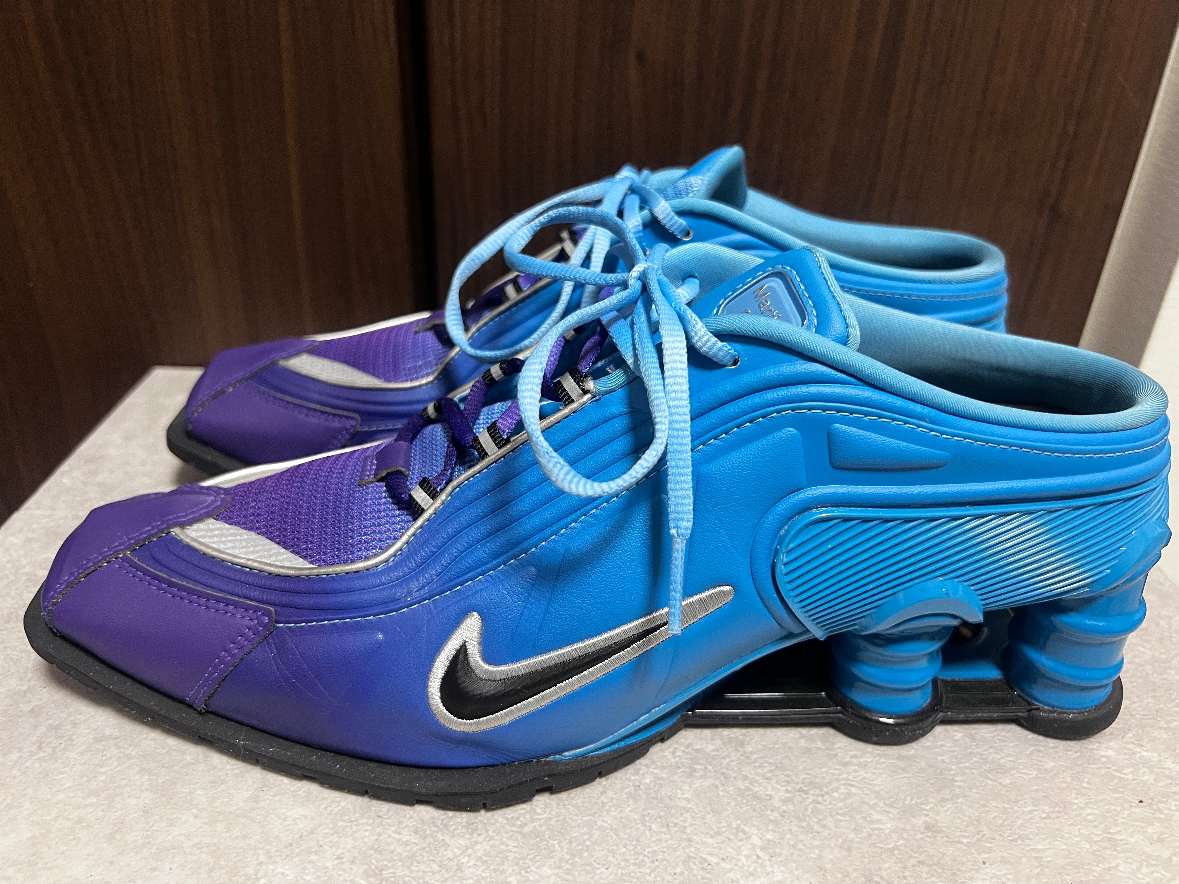 Martine Rose × Nike Women's Shox MR4 "Scuba Blue"