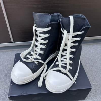 Rick Owens Sneakers "Black/Milk"