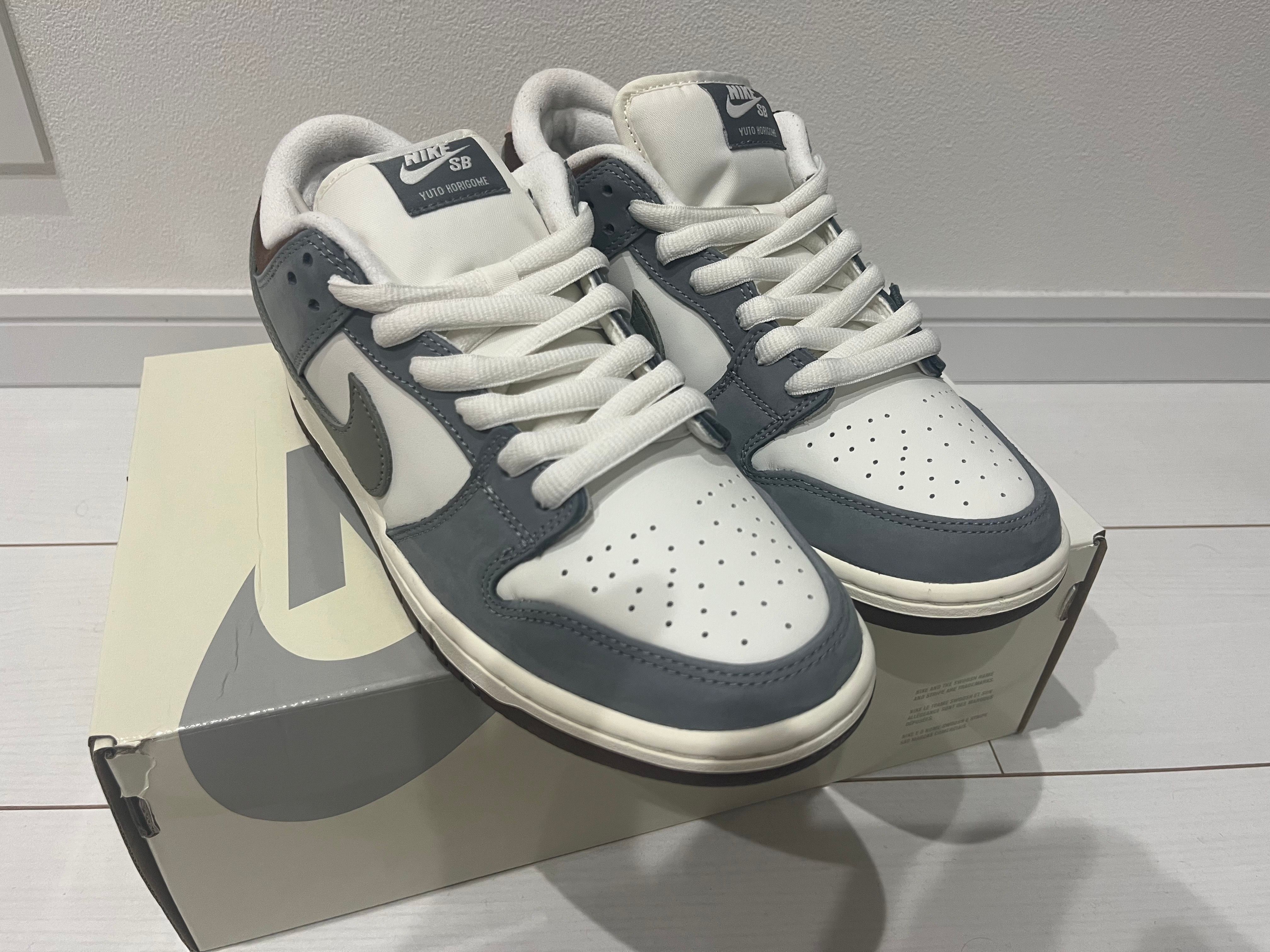 堀米 雄斗(Yuto Horigome) × Nike SB Dunk Low Pro QS "Wolf Grey"