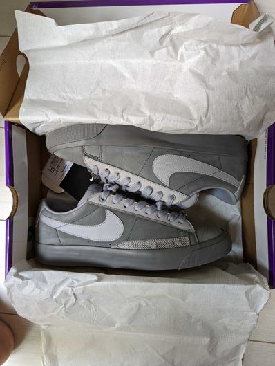 FPAR × Nike SB Blazer Low "Cool Grey"