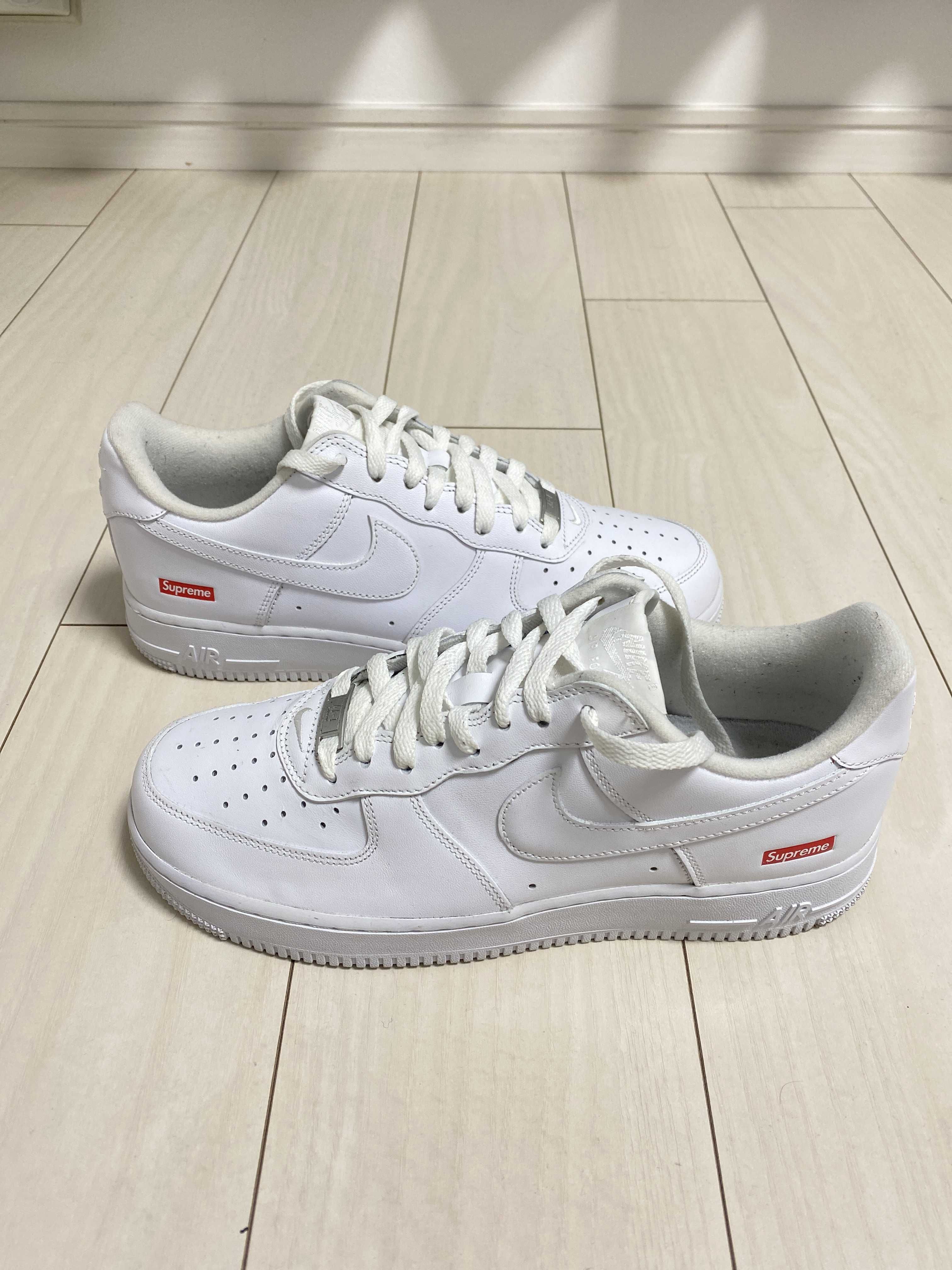 Supreme × Nike Air Force 1 Low "White"