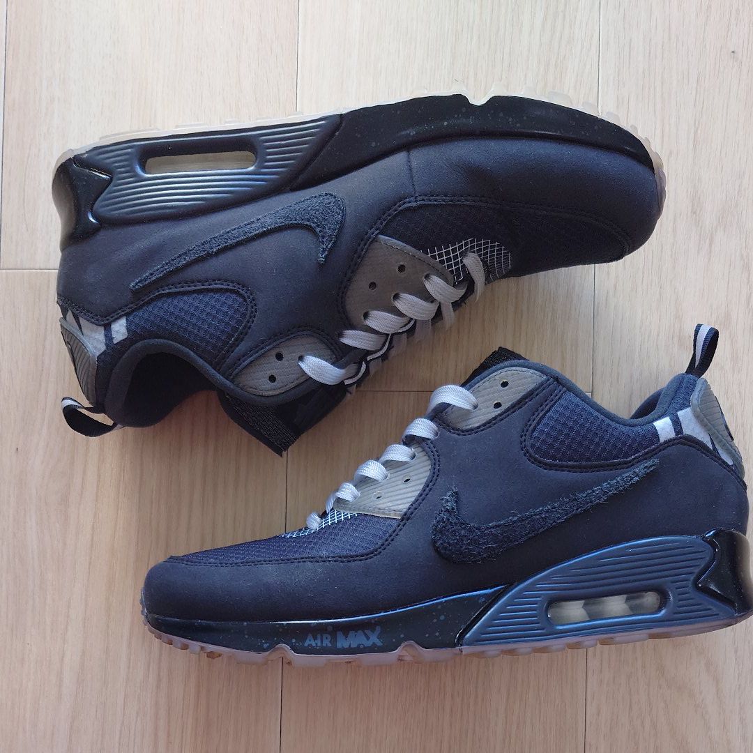 UNDEFEATED × Nike Air Max 90 "Black/Rush Pink"