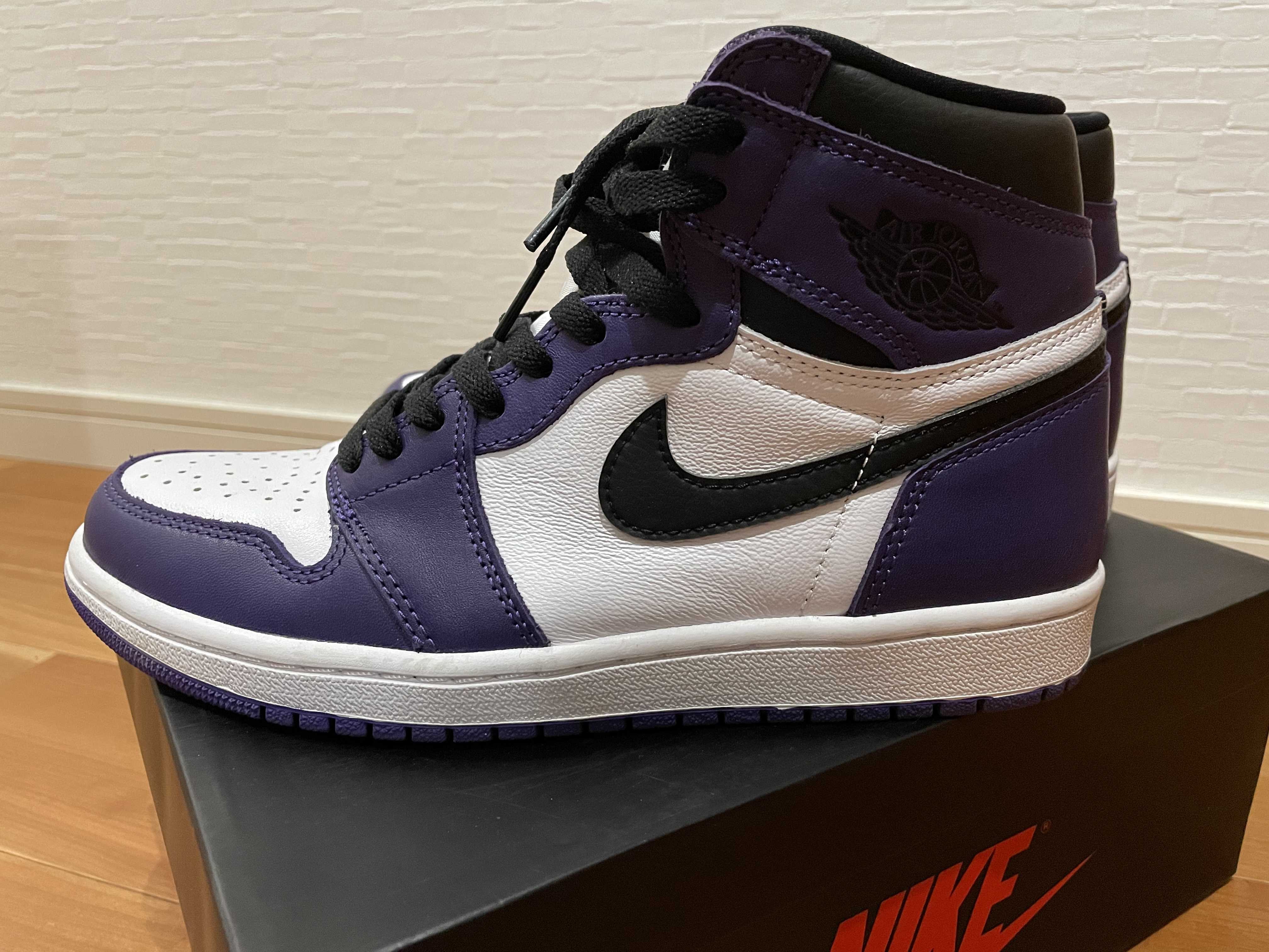 Nike Air Jordan 1 Retro High OG "Court Purple White/Black" (2020)
