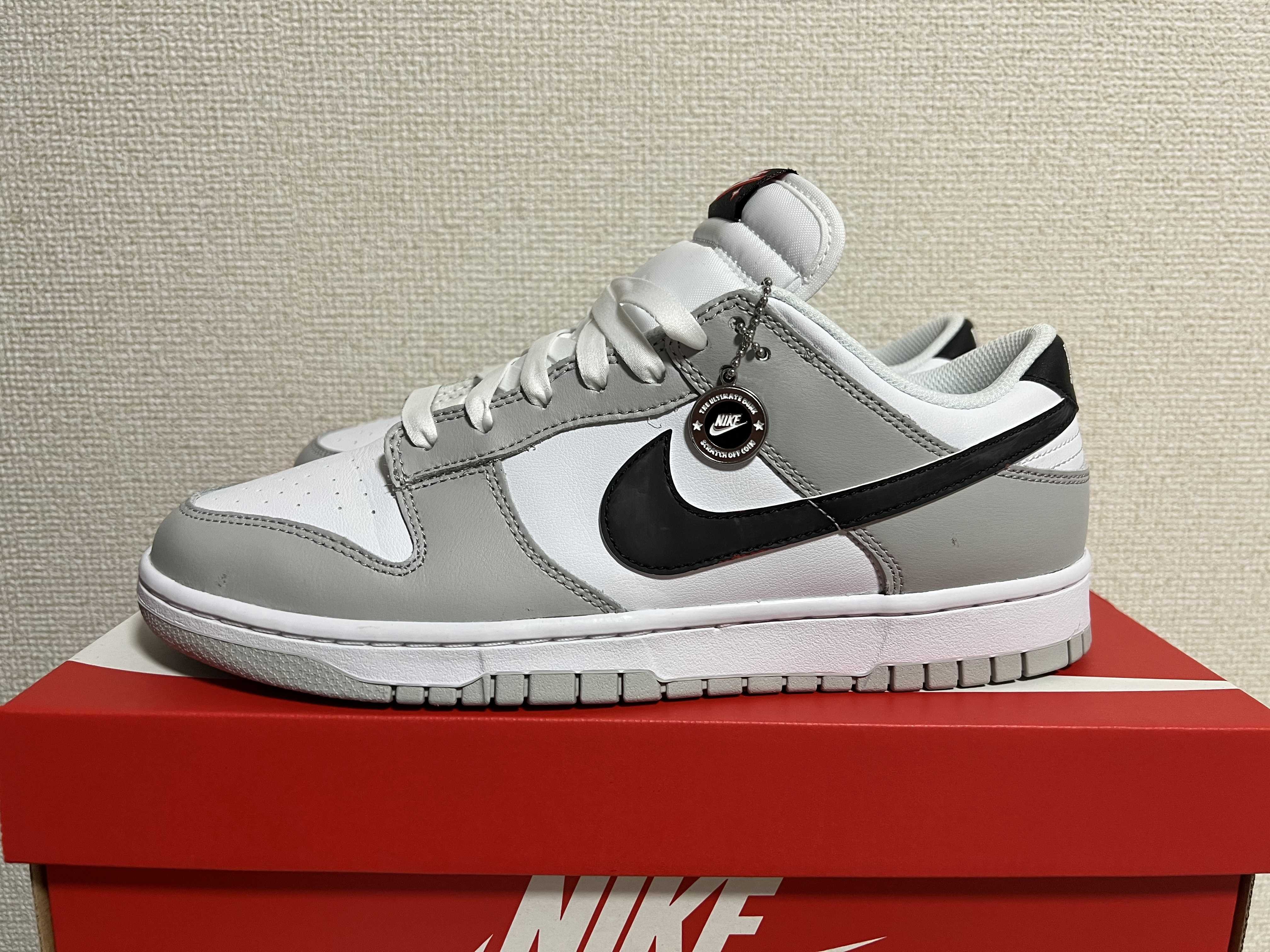 Nike Dunk Low SE Lottery "Grey Fog/Light Crimson"