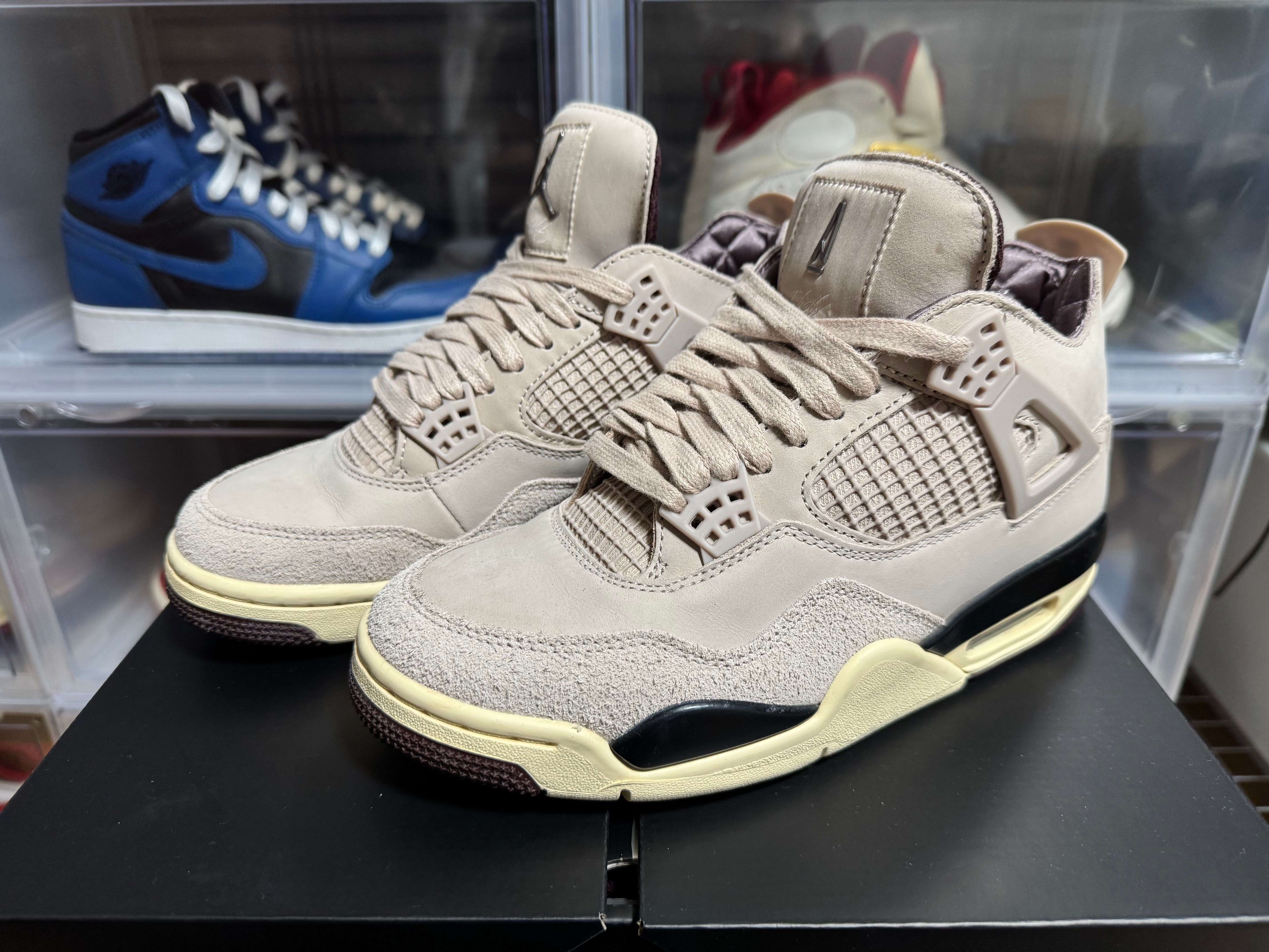 A Ma Maniere × Nike Women's Air Jordan 4 Retro OG SP "Fossil Stone/WYWS"