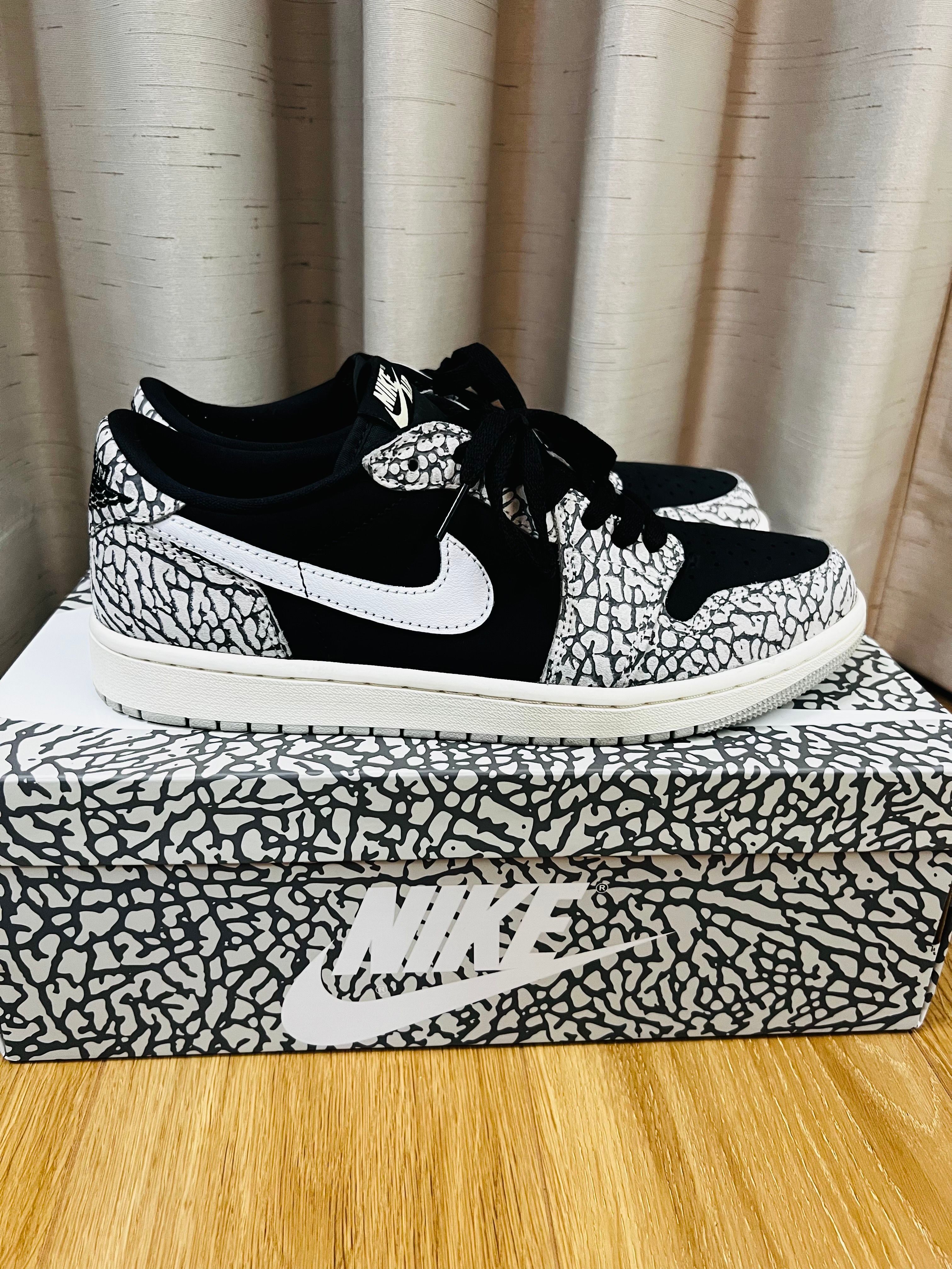 Nike Air Jordan 1 Retro Low OG "Black Cement"