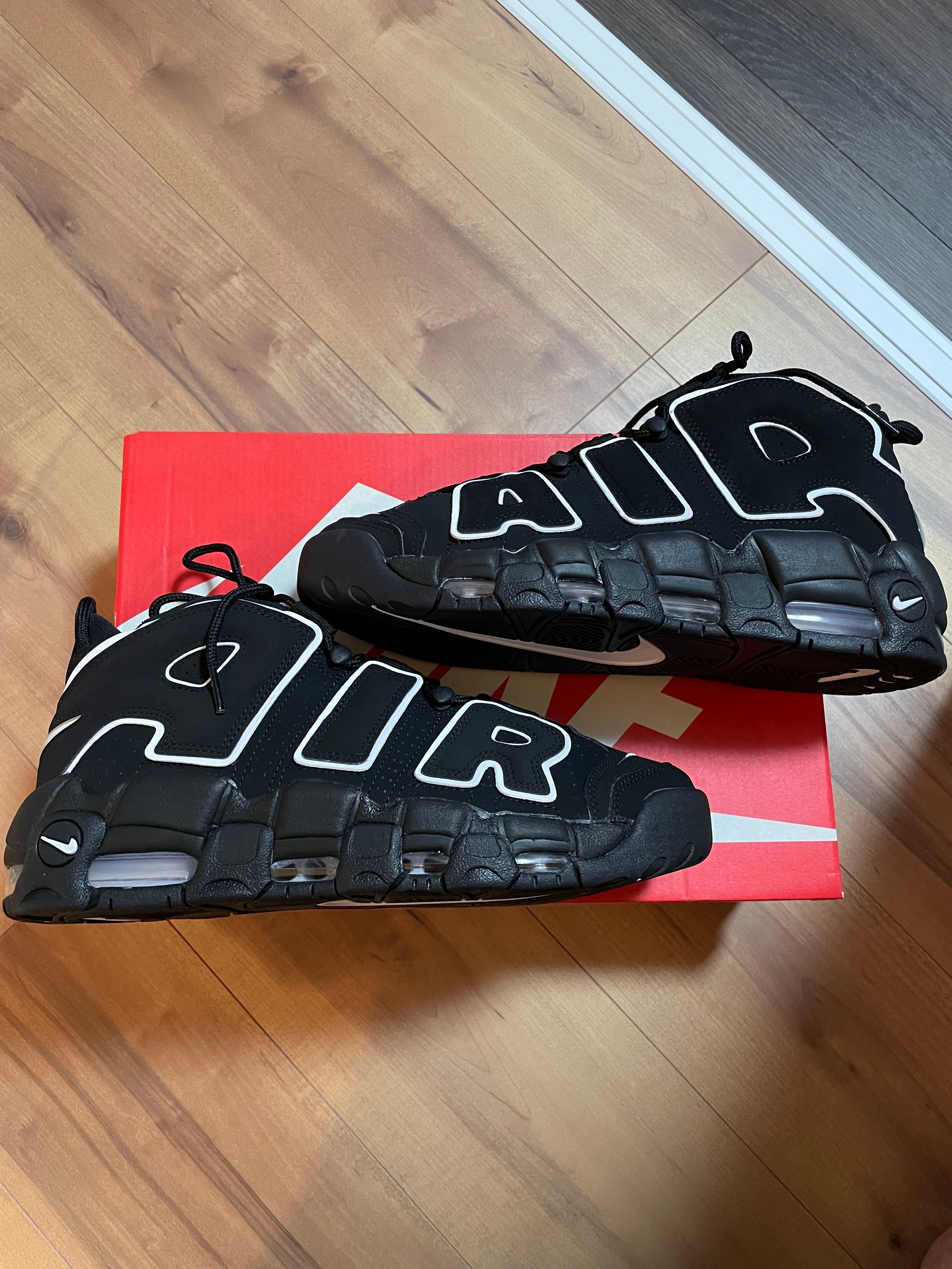 Nike Air More Uptempo "Black/White"(2020)