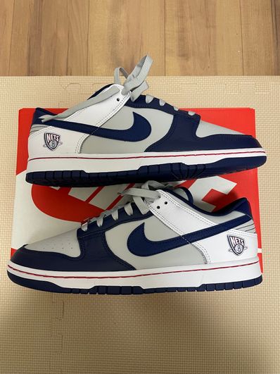 NBA × Nike Dunk Low EMB 75th Anniversary "Nets"