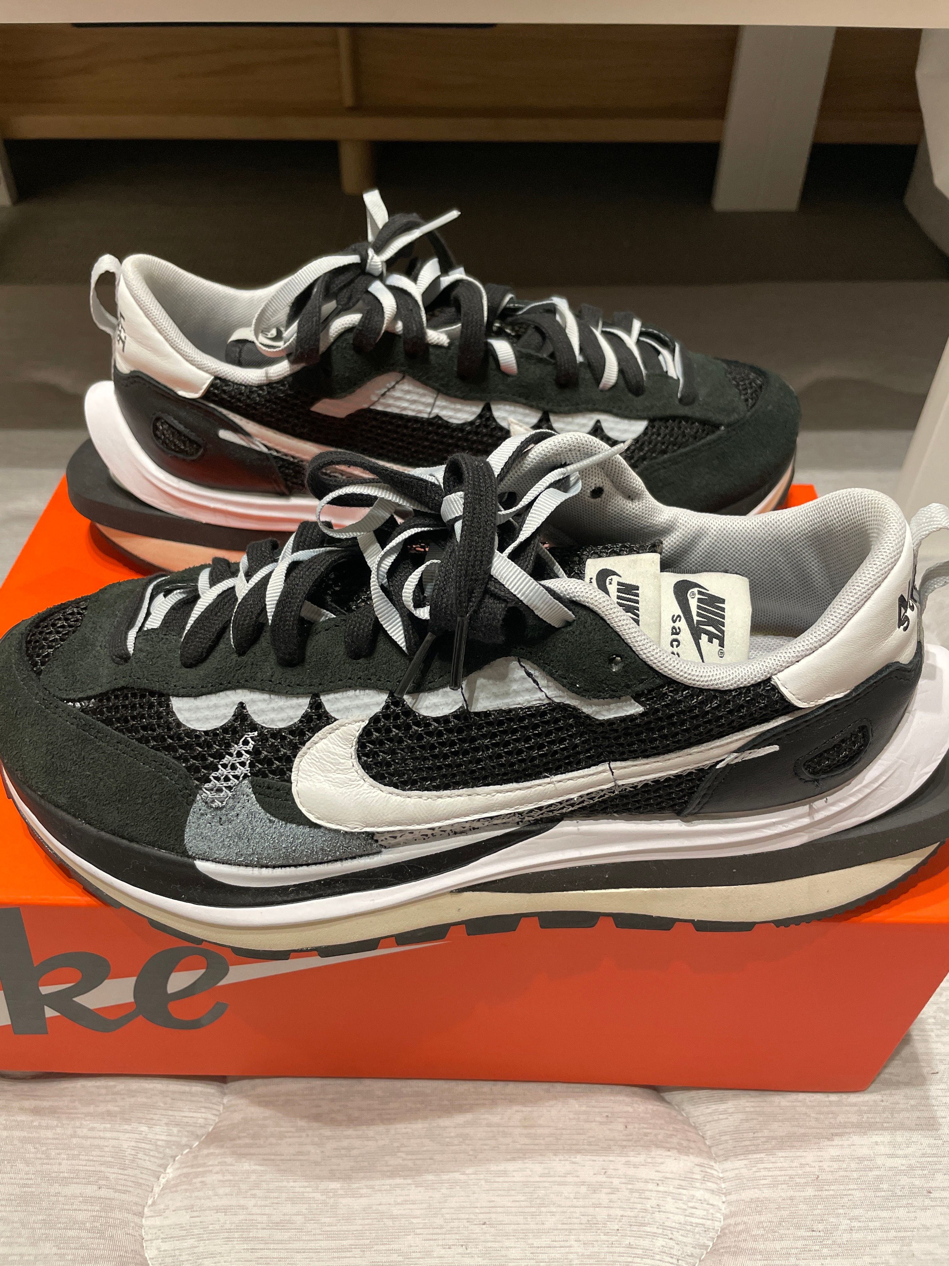 sacai × Nike Vapor Waffle "Black and White"