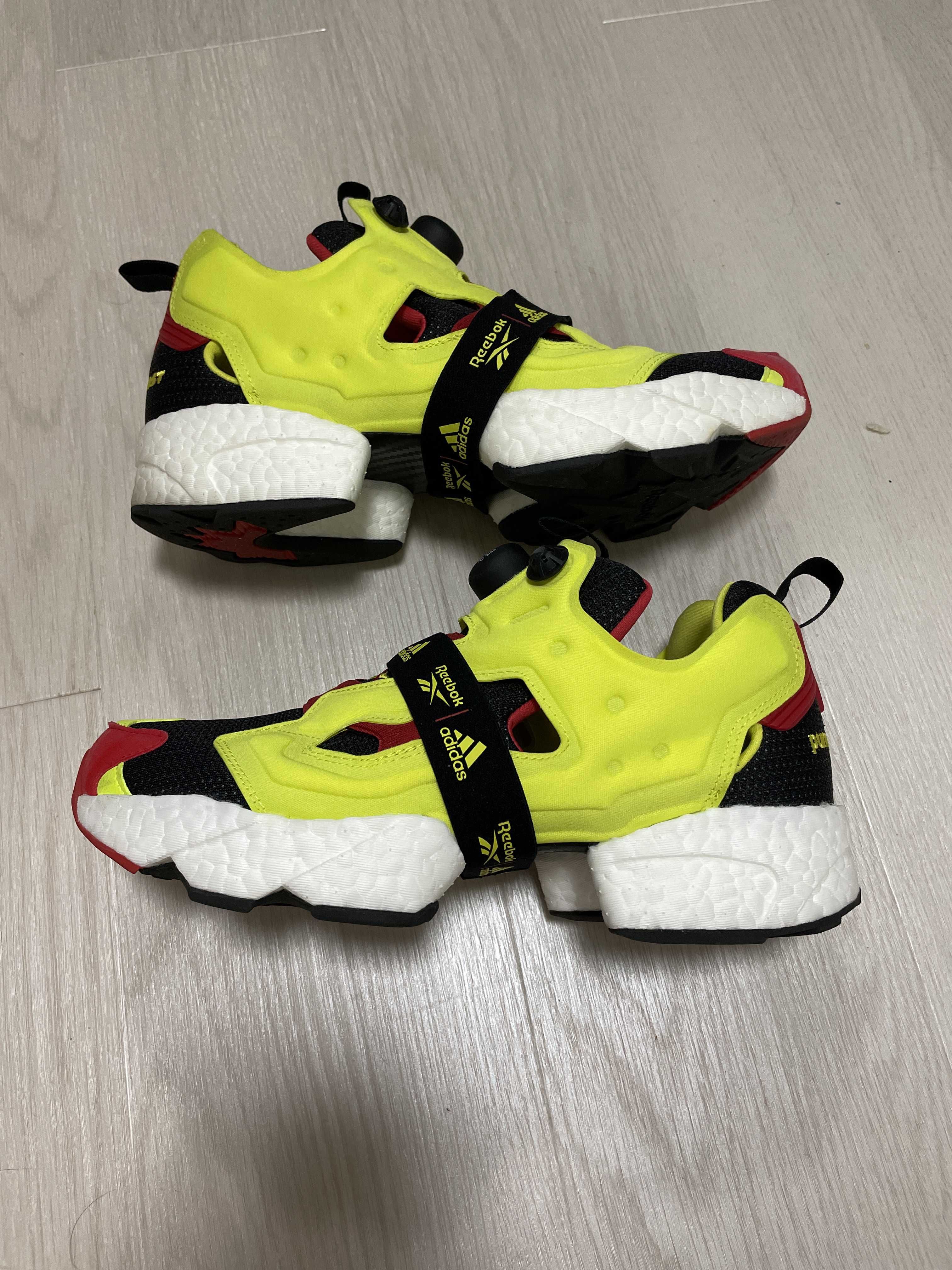 ADIDAS × REEBOK INSTAPUMP FURY BOOST OG "YELLOW/RED"