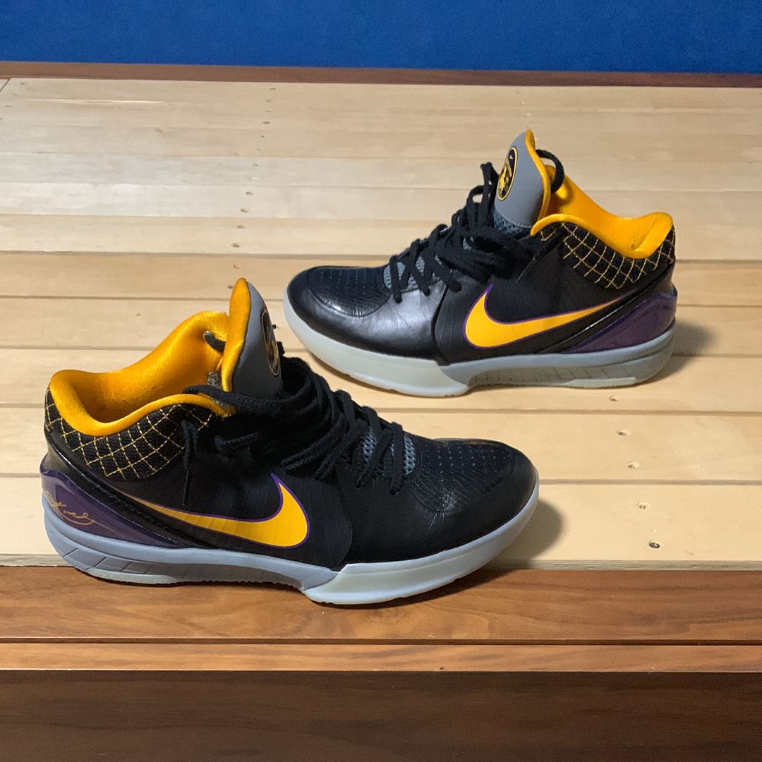 NIKE KOBE IV PROTRO "BLACK/DEL SOL"