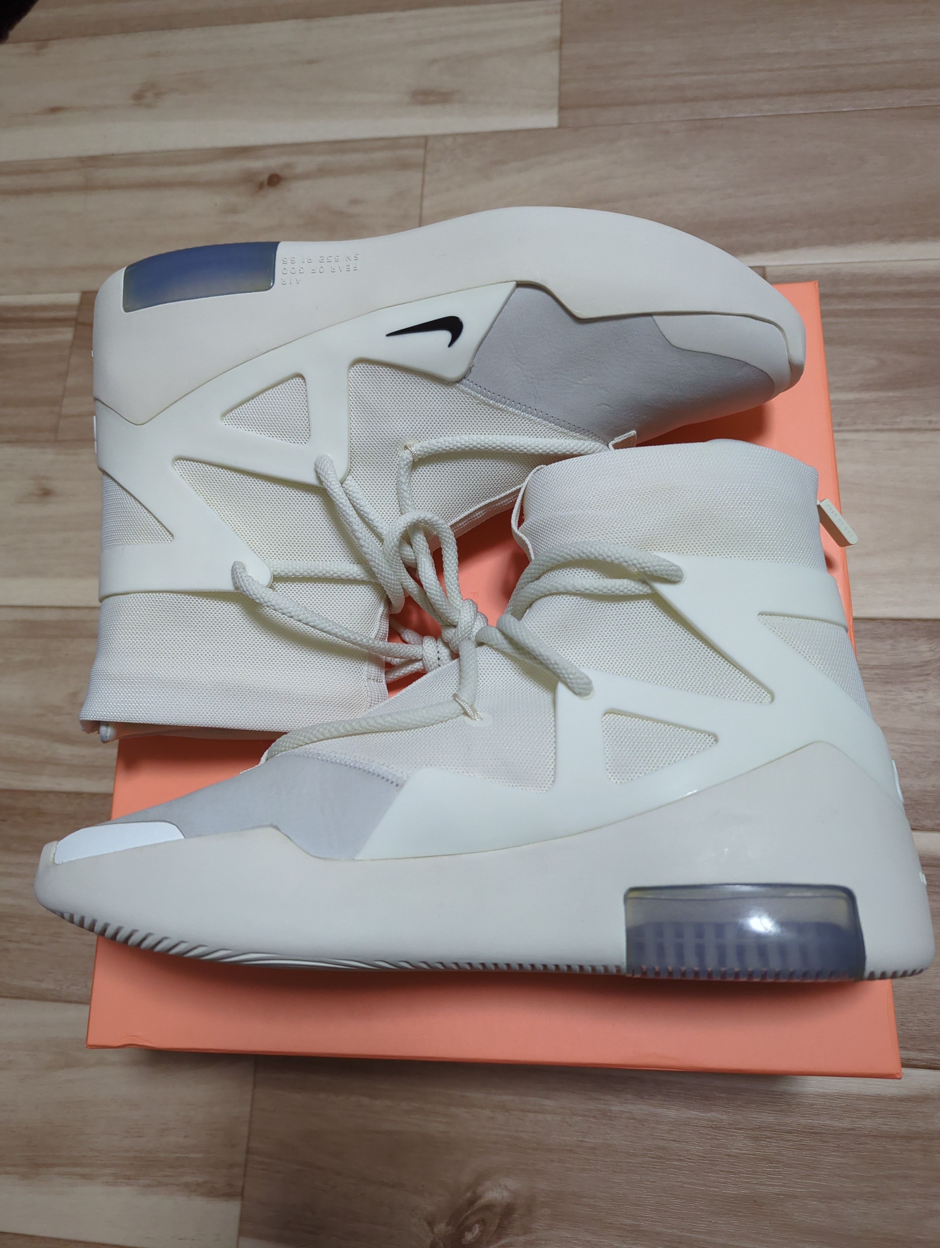 Fear Of God × Nike Air 1 "Sail Black"