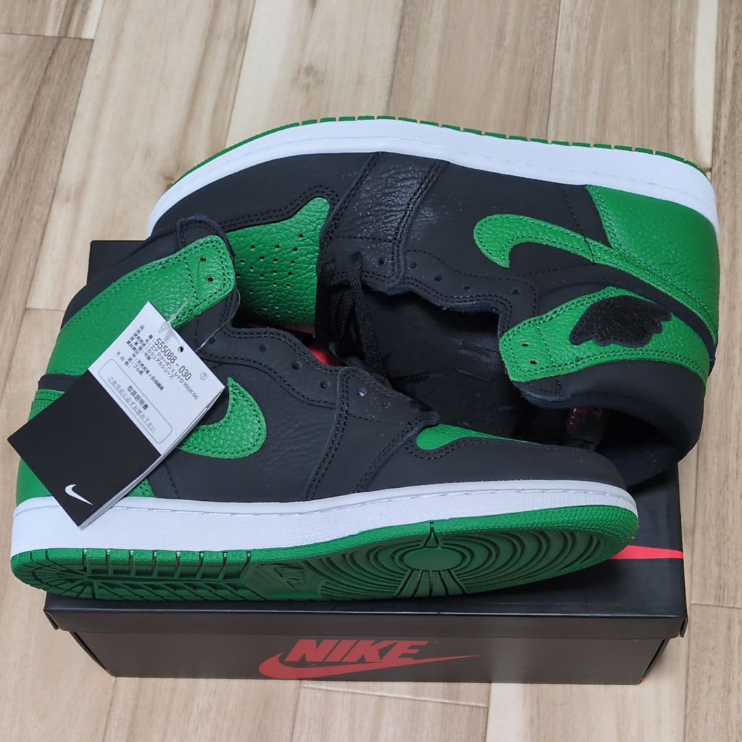 Nike Air Jordan 1 Retro High OG "Black/Pine Green" (2020)
